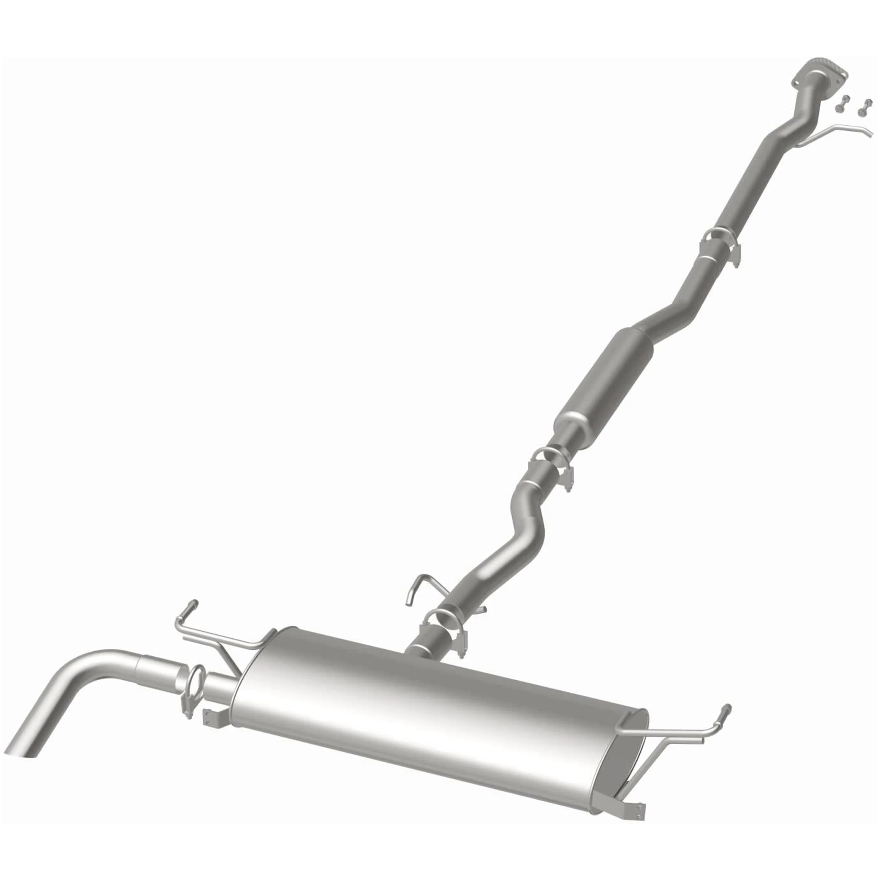 BRExhaust 2014-2020 Nissan Rogue 2.5L Direct-Fit Exhaust System Kit 106-0758 - Image 3