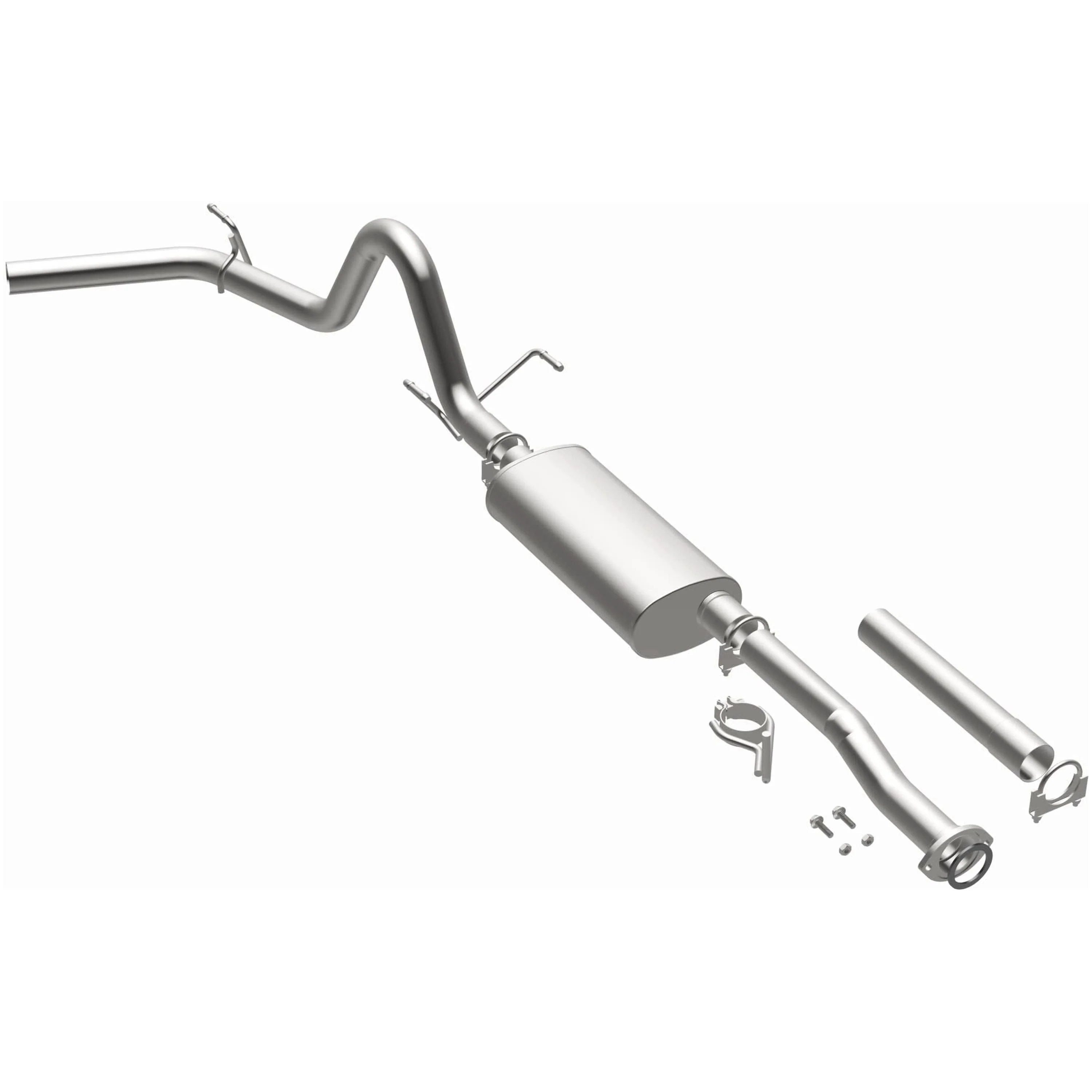 BRExhaust 2016-2023 Toyota Tacoma 3.5L Direct-Fit Exhaust System Kit 106-0942 - Image 2