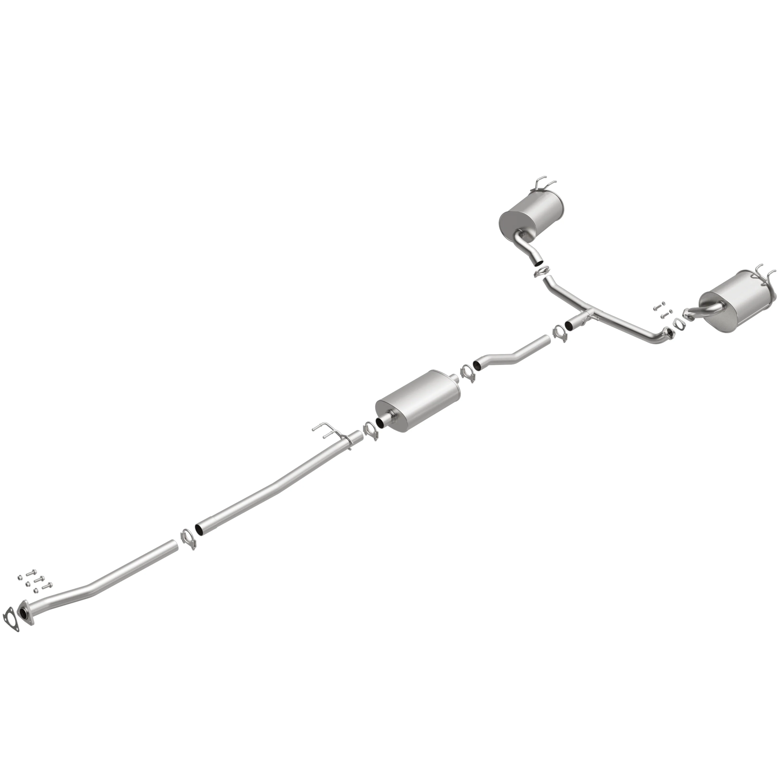 BRExhaust 2017-2022 Honda CR-V 1.5L Direct-Fit Exhaust System Kit 106-0950 - Image 4