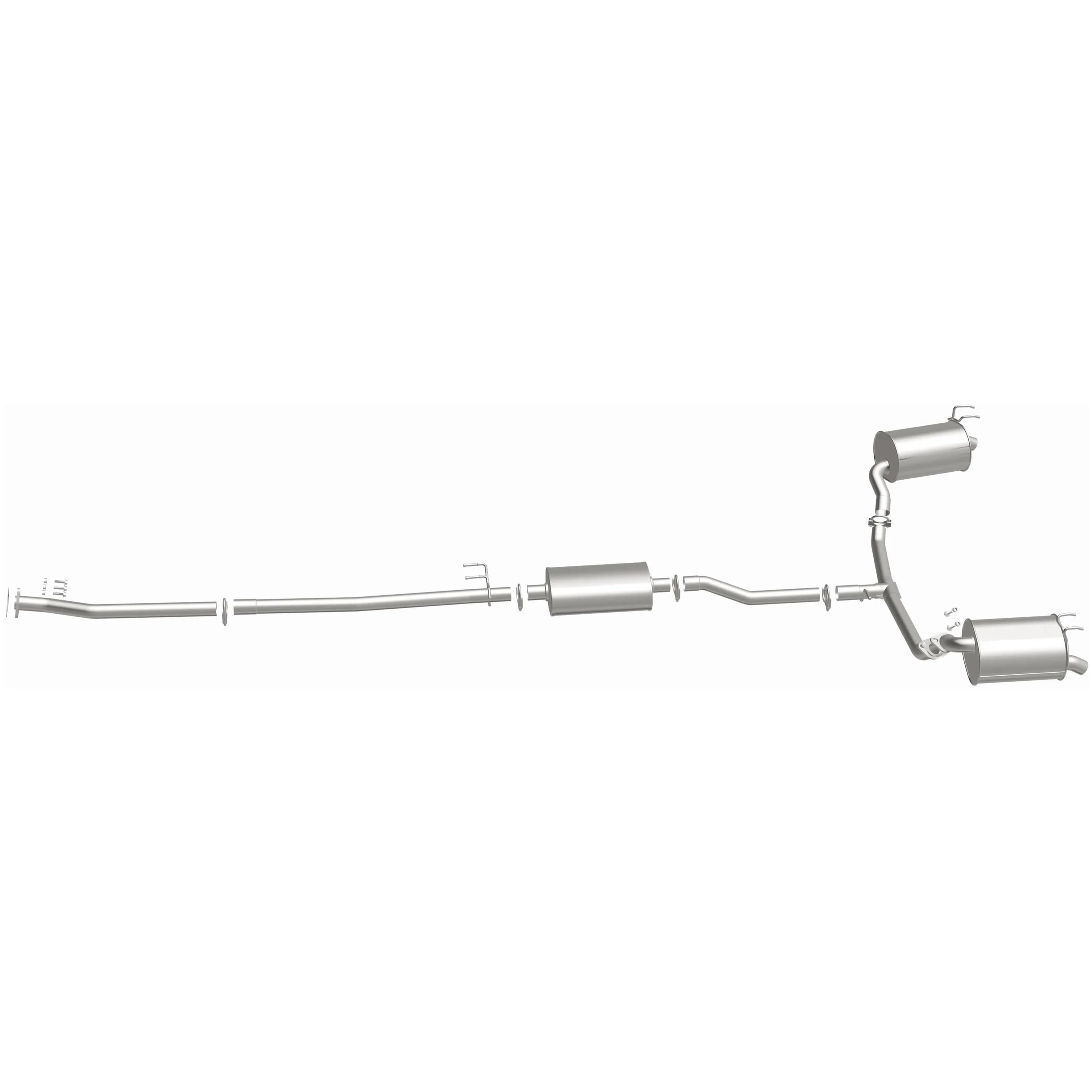 BRExhaust 2017-2022 Honda CR-V 1.5L Direct-Fit Exhaust System Kit 106-0950 - Image 5