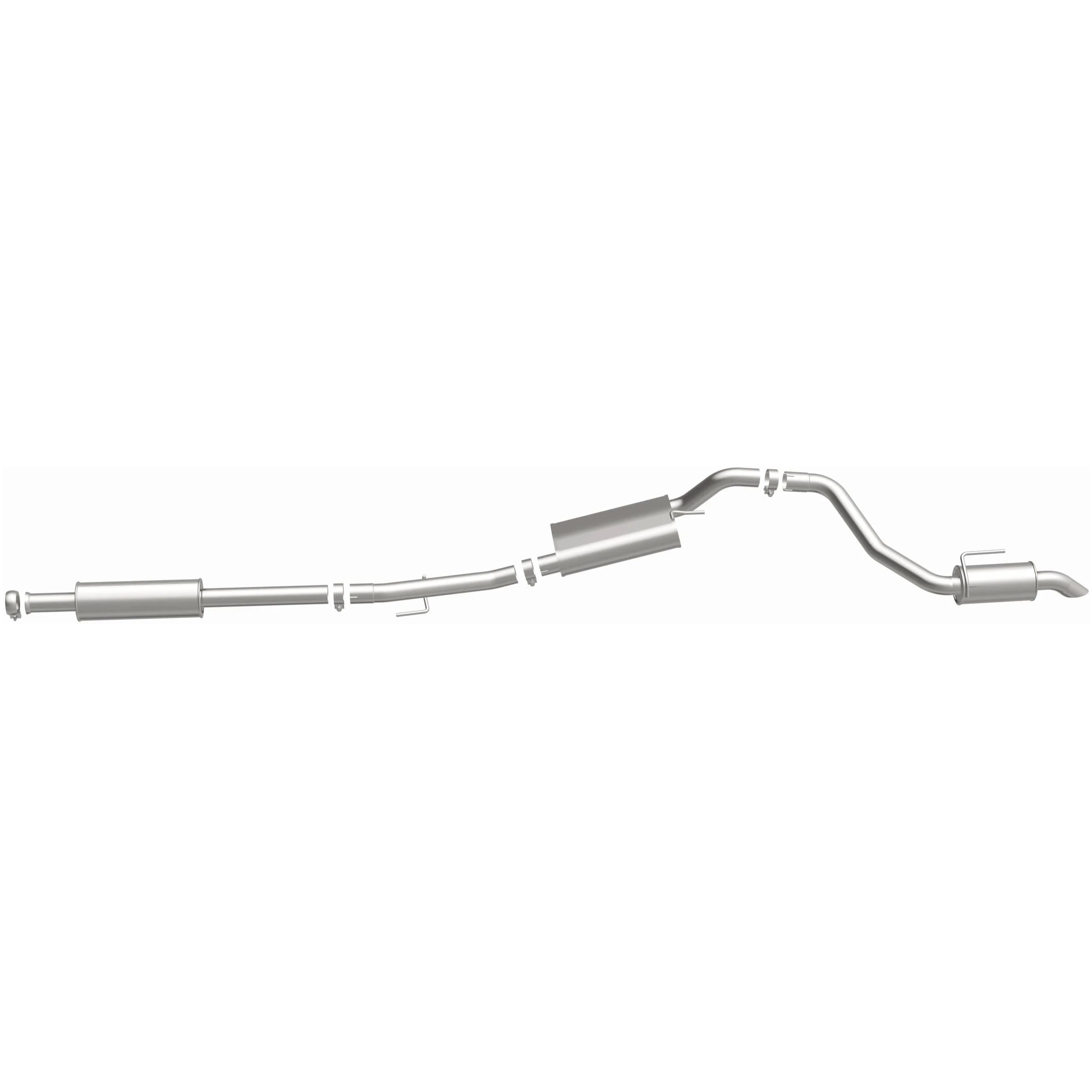BRExhaust 2020-2021 Jeep Gladiator 3.6L Direct-Fit Exhaust System Kit 106-1085 - Image 5