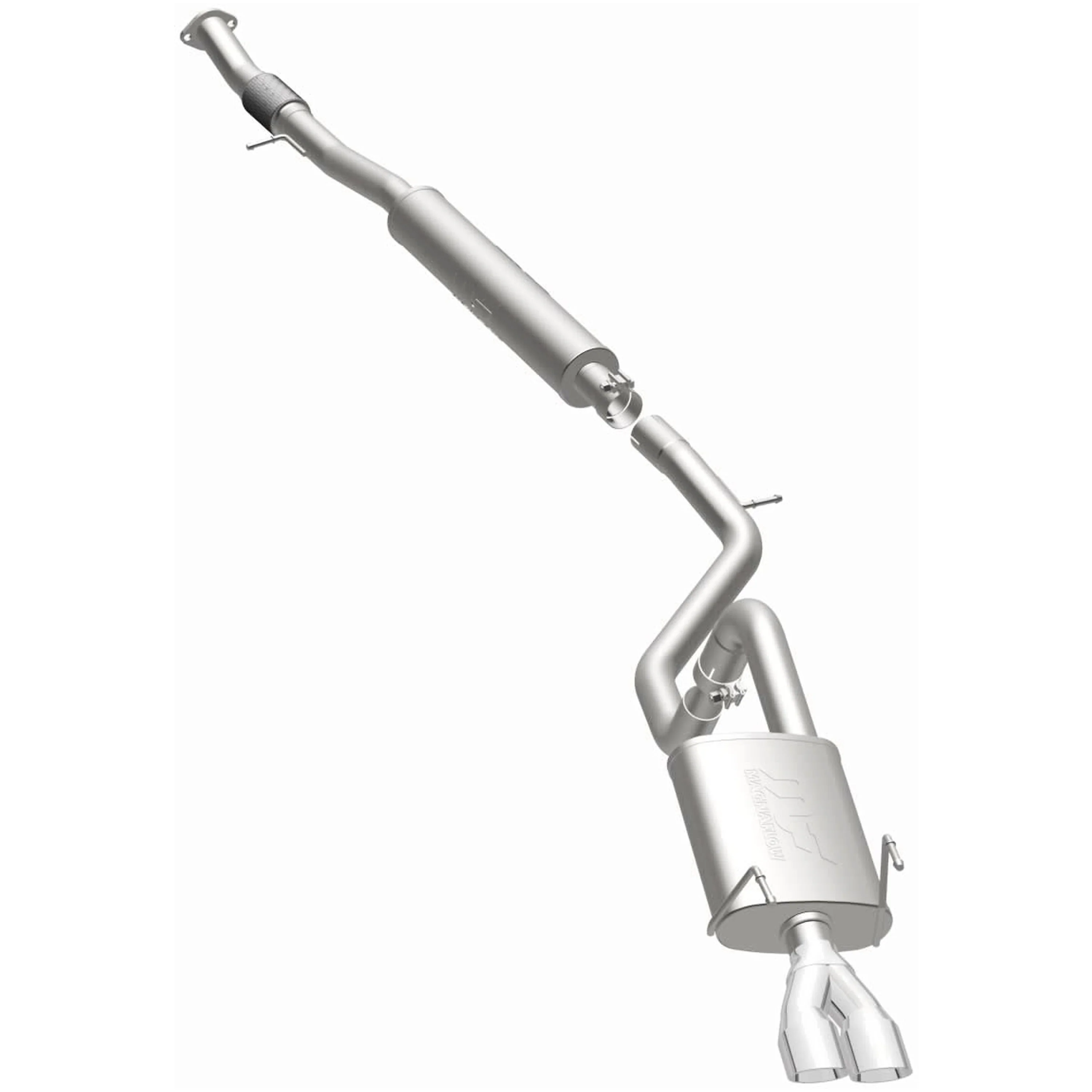 MagnaFlow 2012-2019 Fiat 500 1.4L Touring Series Cat-Back Performance Exhaust System 15088 - Image 2
