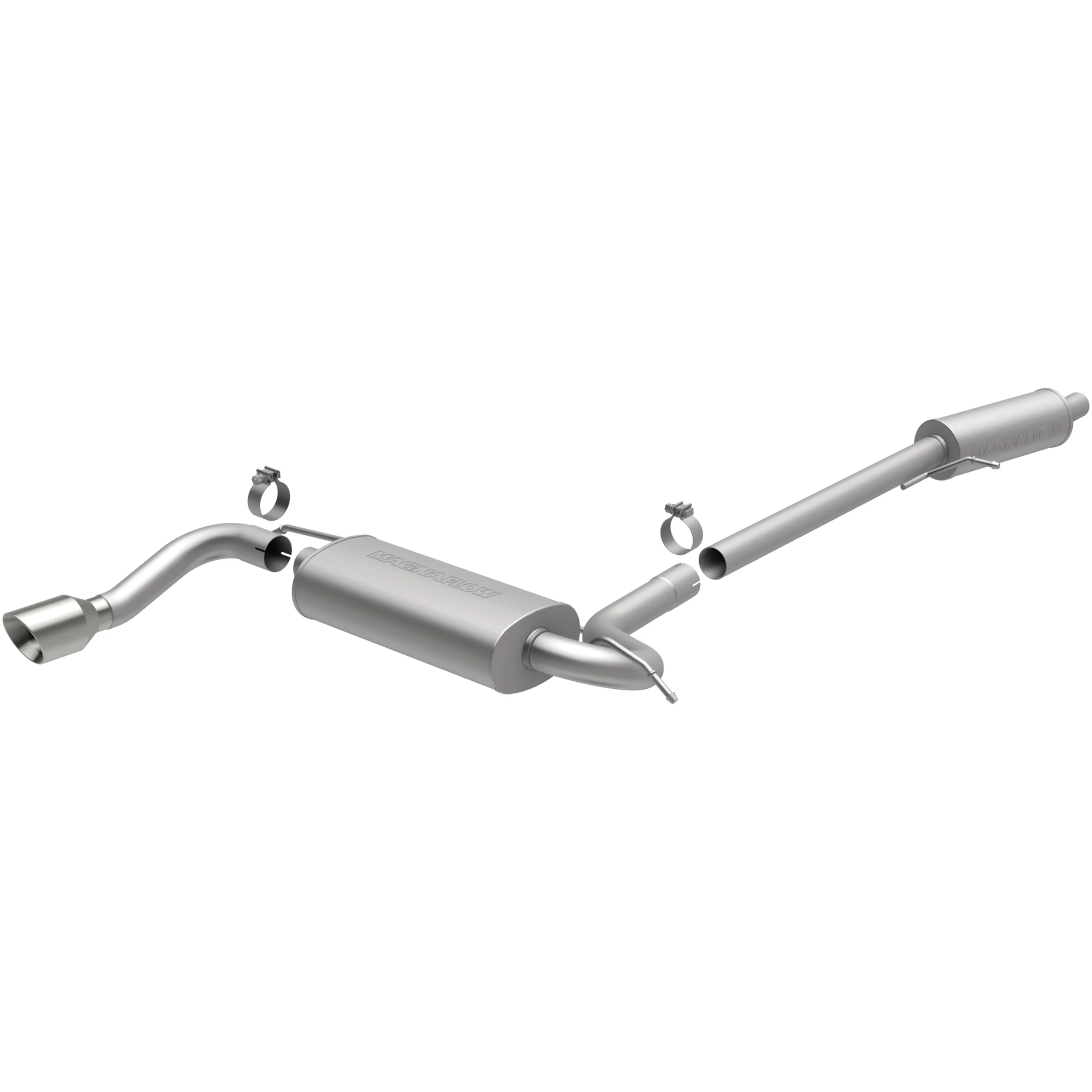 MagnaFlow 2010-2017 Chevrolet Equinox 2.4L | 2010-2015 GMC Terrain 2.4L Street Series Cat-Back Performance Exhaust System 15110