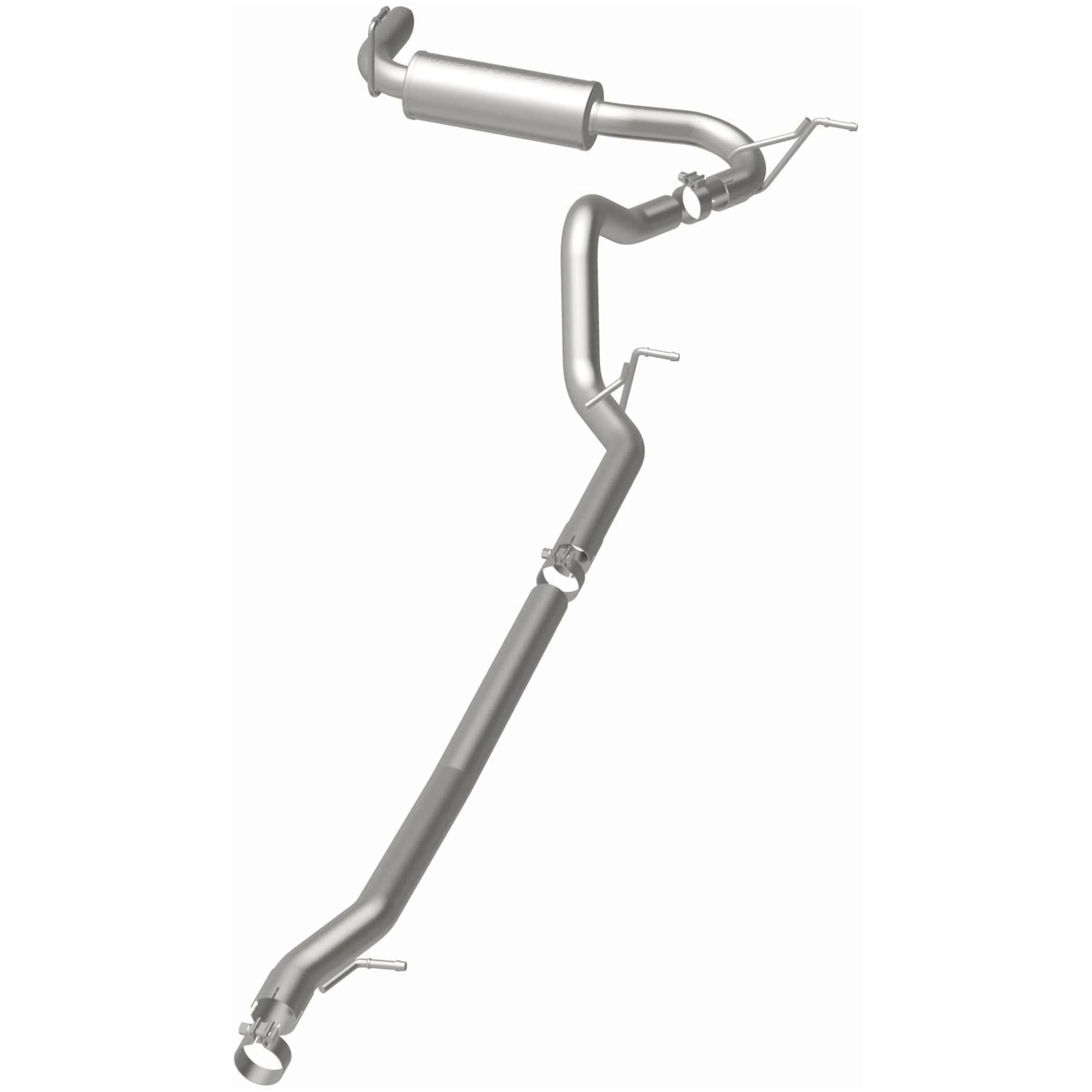 MagnaFlow 2018 Jeep Wrangler JK 3.6L | 2012-2017 Jeep Wrangler 3.6L Competition Series Cat-Back Performance Exhaust System 15117 - Image 3