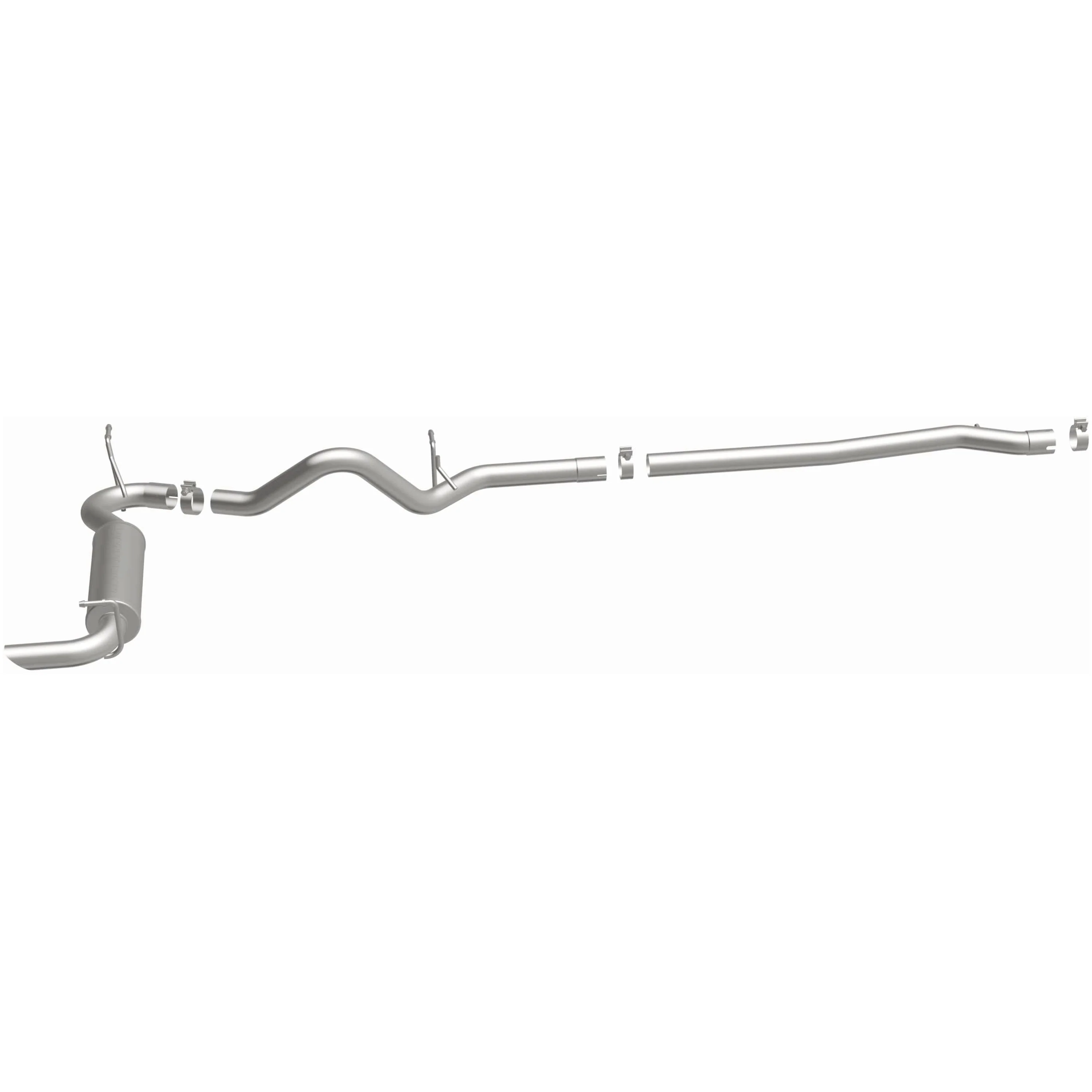MagnaFlow 2018 Jeep Wrangler JK 3.6L | 2012-2017 Jeep Wrangler 3.6L Competition Series Cat-Back Performance Exhaust System 15117 - Image 4