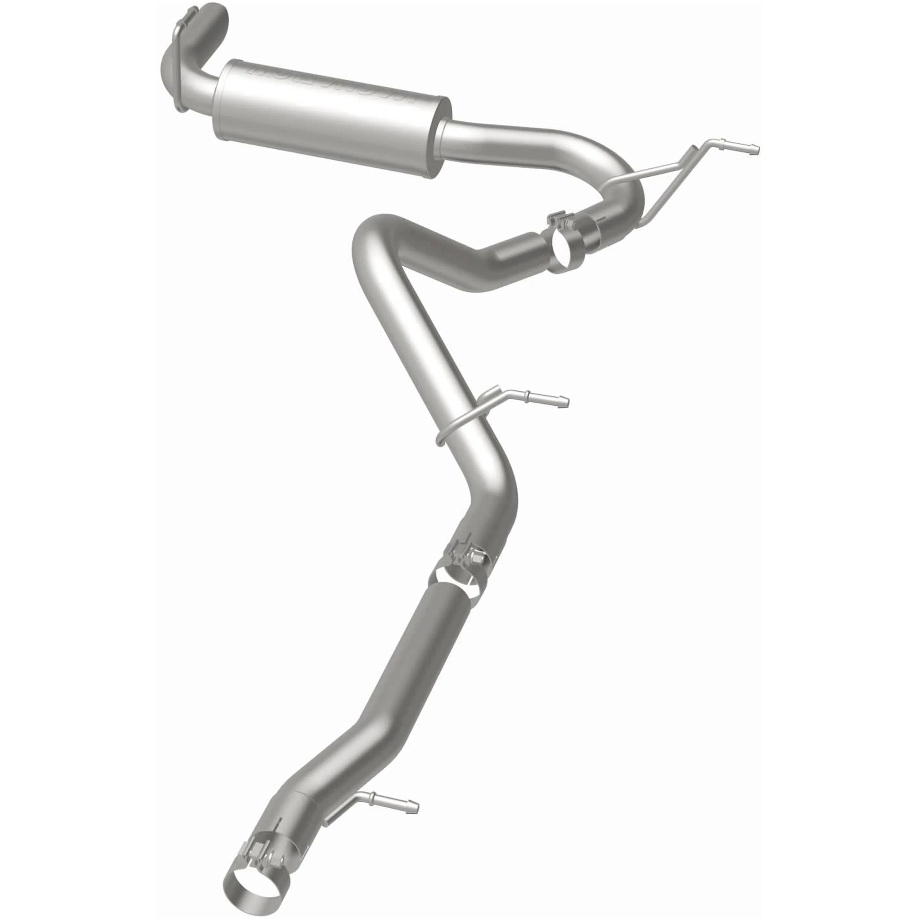 MagnaFlow 2018 Jeep Wrangler JK 3.6L | 2012-2017 Jeep Wrangler 3.6L Competition Series Cat-Back Performance Exhaust System 15118 - Image 3
