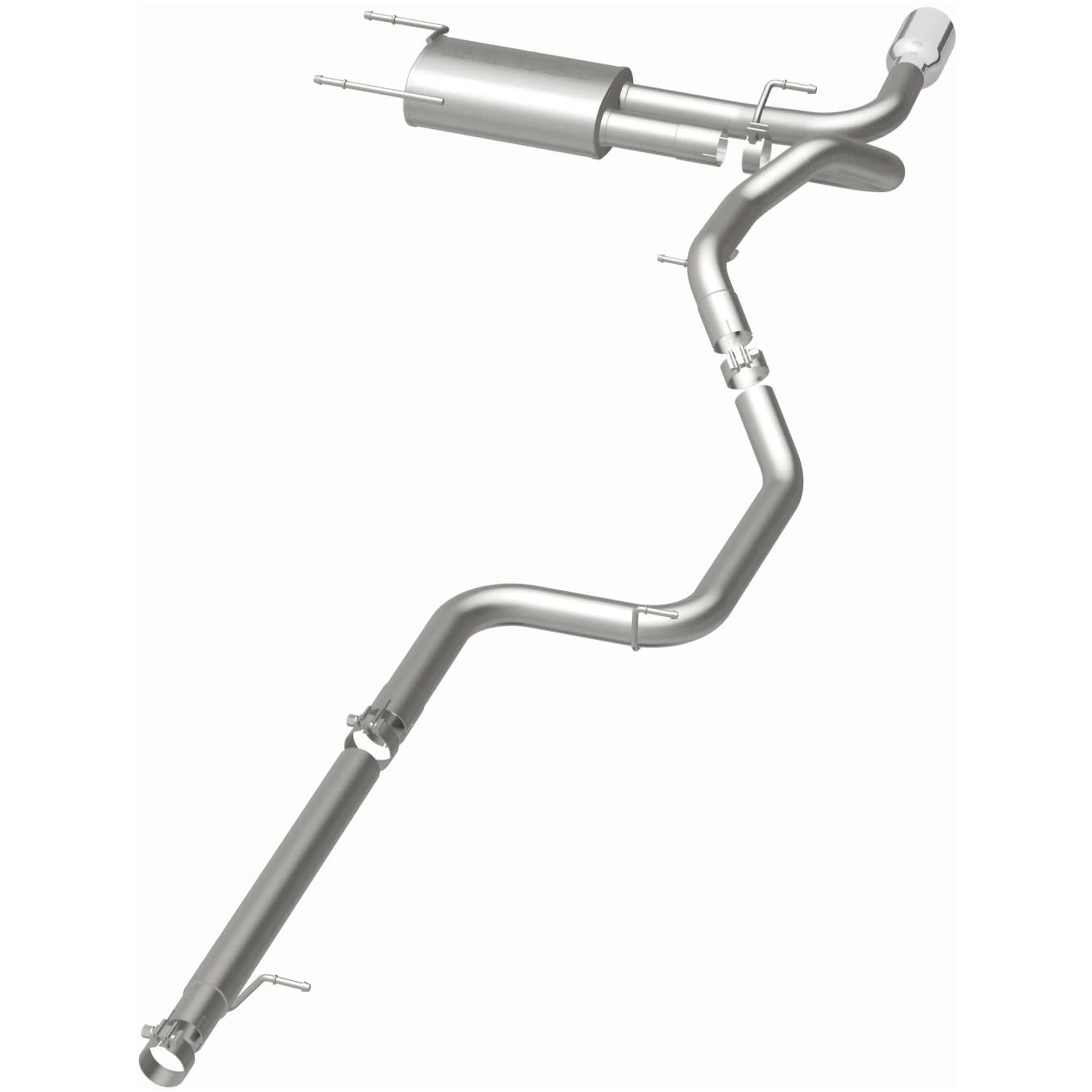 MagnaFlow 2010-2013 Mazda 3 2.0L Street Series Cat-Back Performance Exhaust System 15127 - Image 3