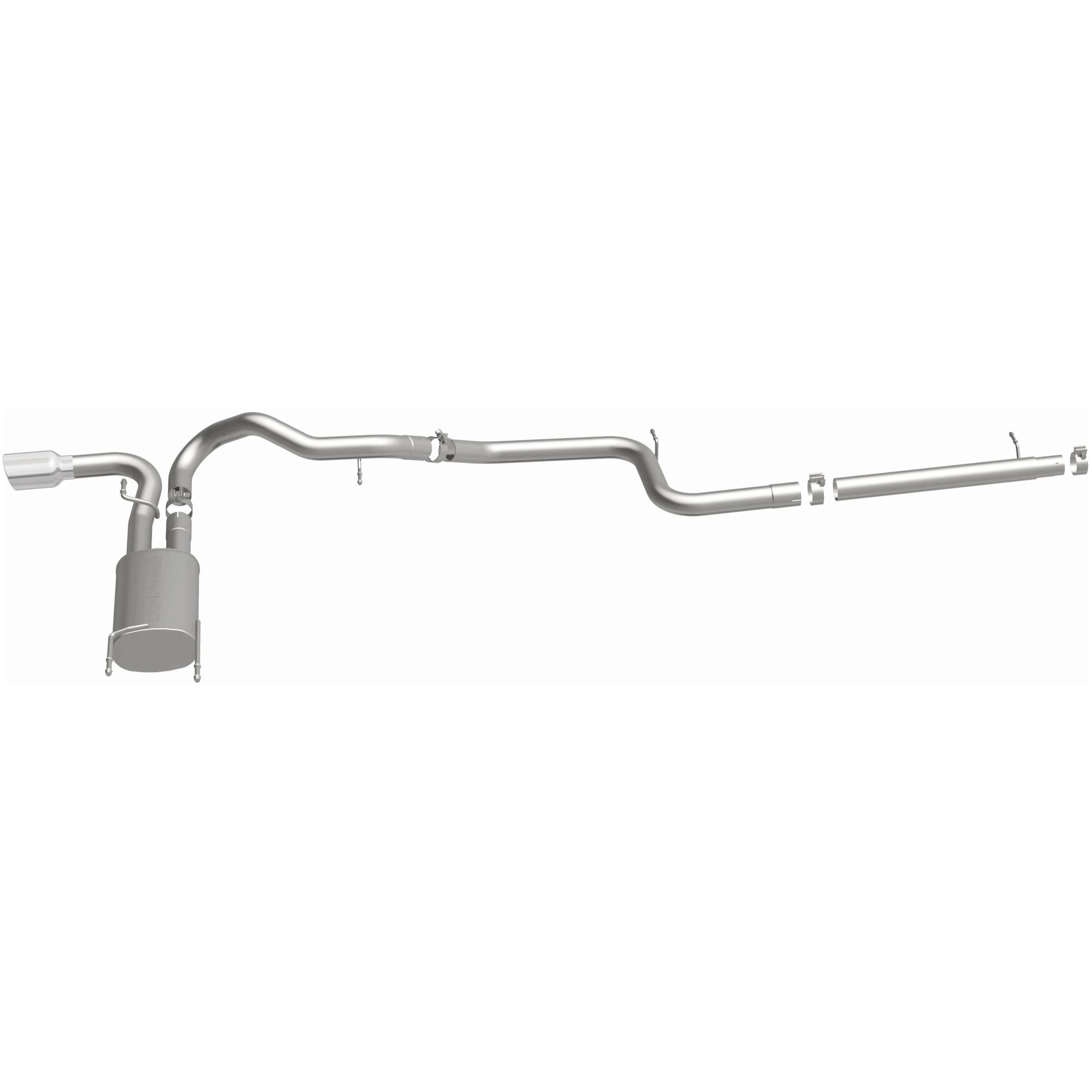 MagnaFlow 2010-2013 Mazda 3 2.0L Street Series Cat-Back Performance Exhaust System 15127 - Image 4