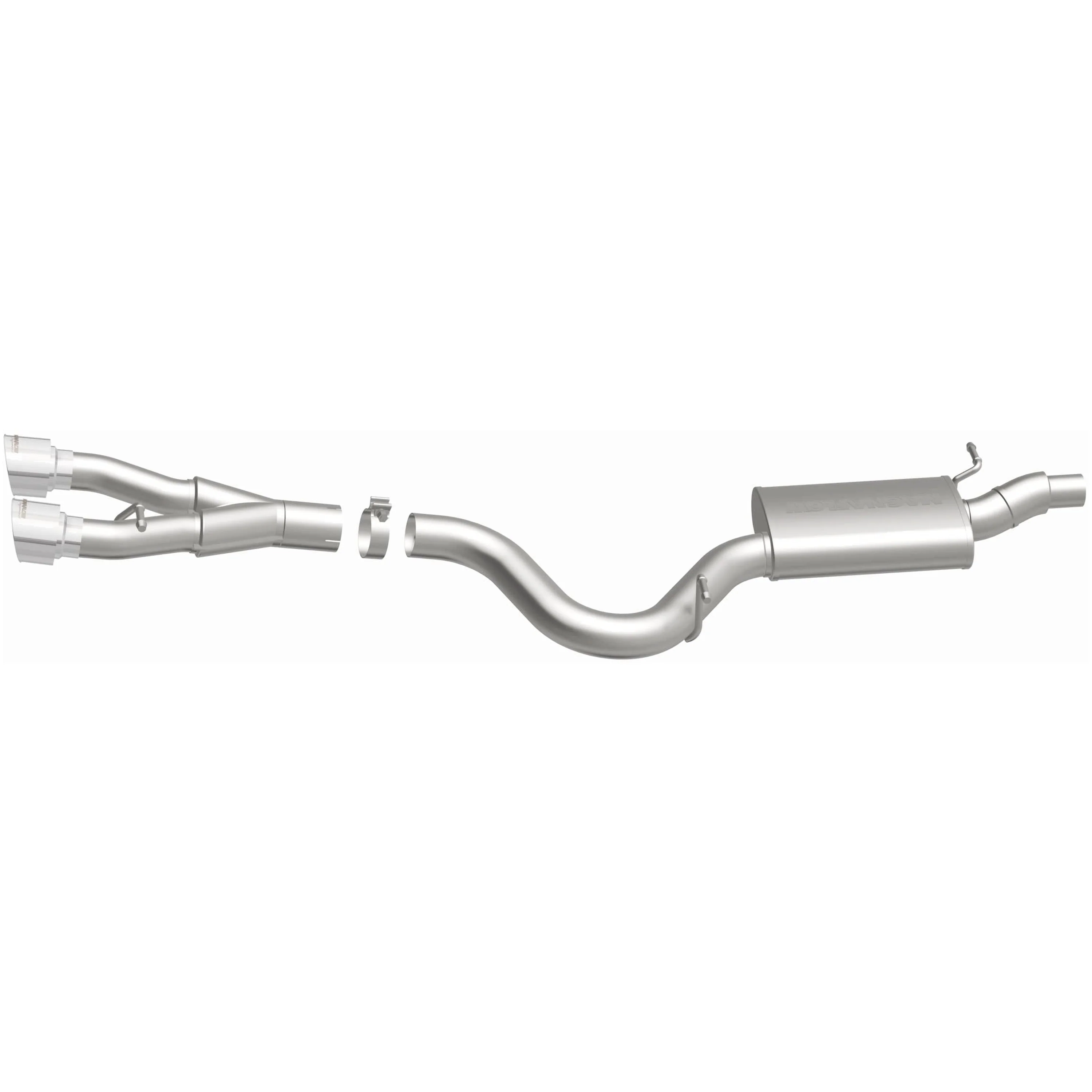 MagnaFlow 2012-2013 Volkswagen Golf R 2.0L Touring Series Cat-Back Performance Exhaust System 15156 - Image 4