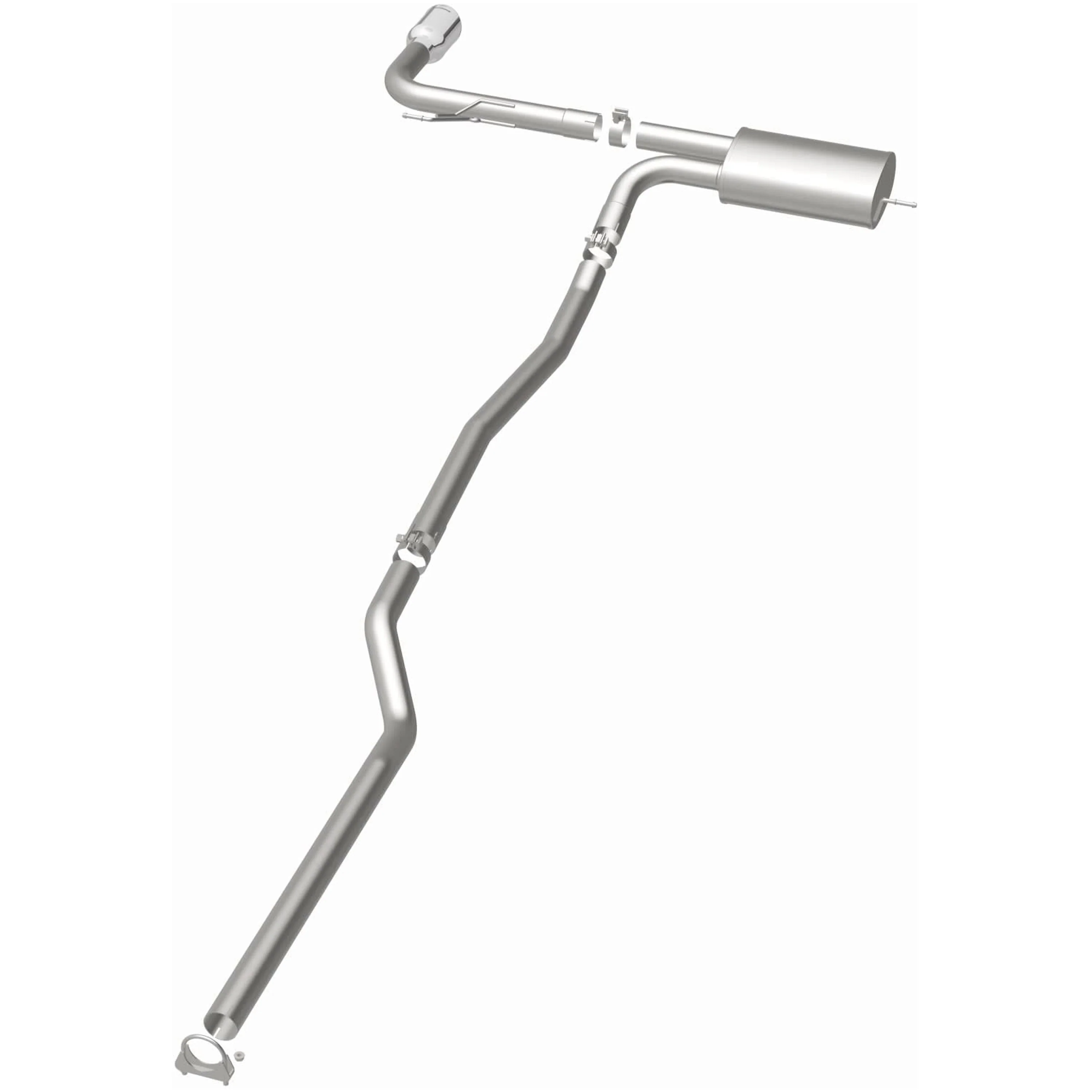 MagnaFlow 2013-2014 Ford Fusion 1.6L | 2014-2018 Ford Fusion 1.5L Street Series Cat-Back Performance Exhaust System 15229 - Image 3