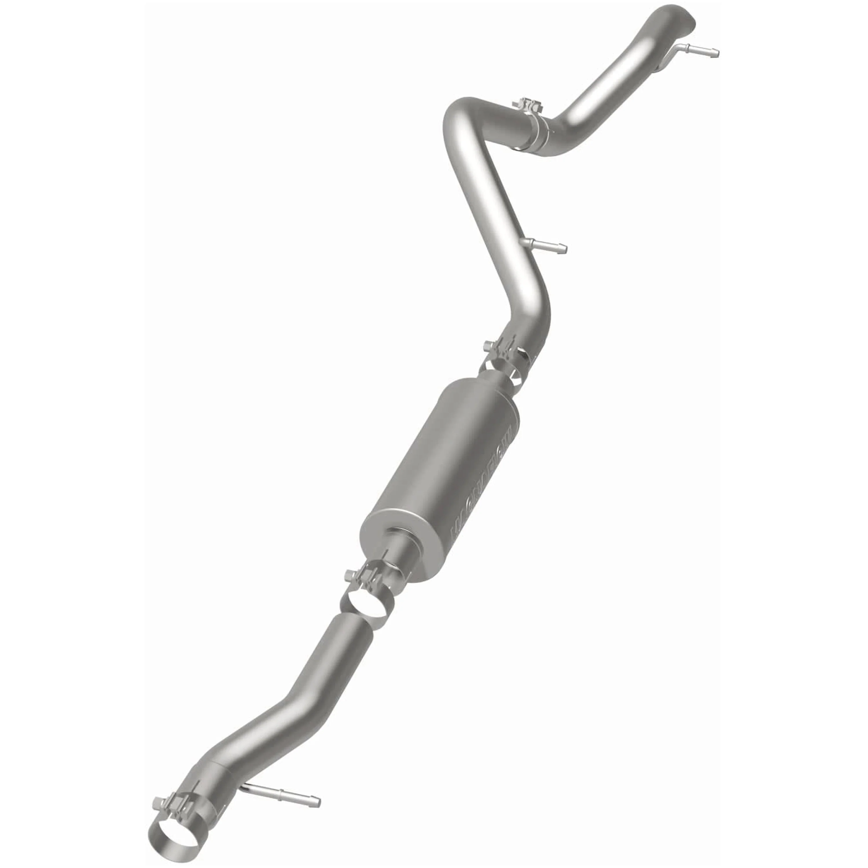 MagnaFlow® 2007-2011 Jeep Wrangler 3.8L Rock Crawler Series™ Cat-Back Performance Exhaust System 15238 - Image 3