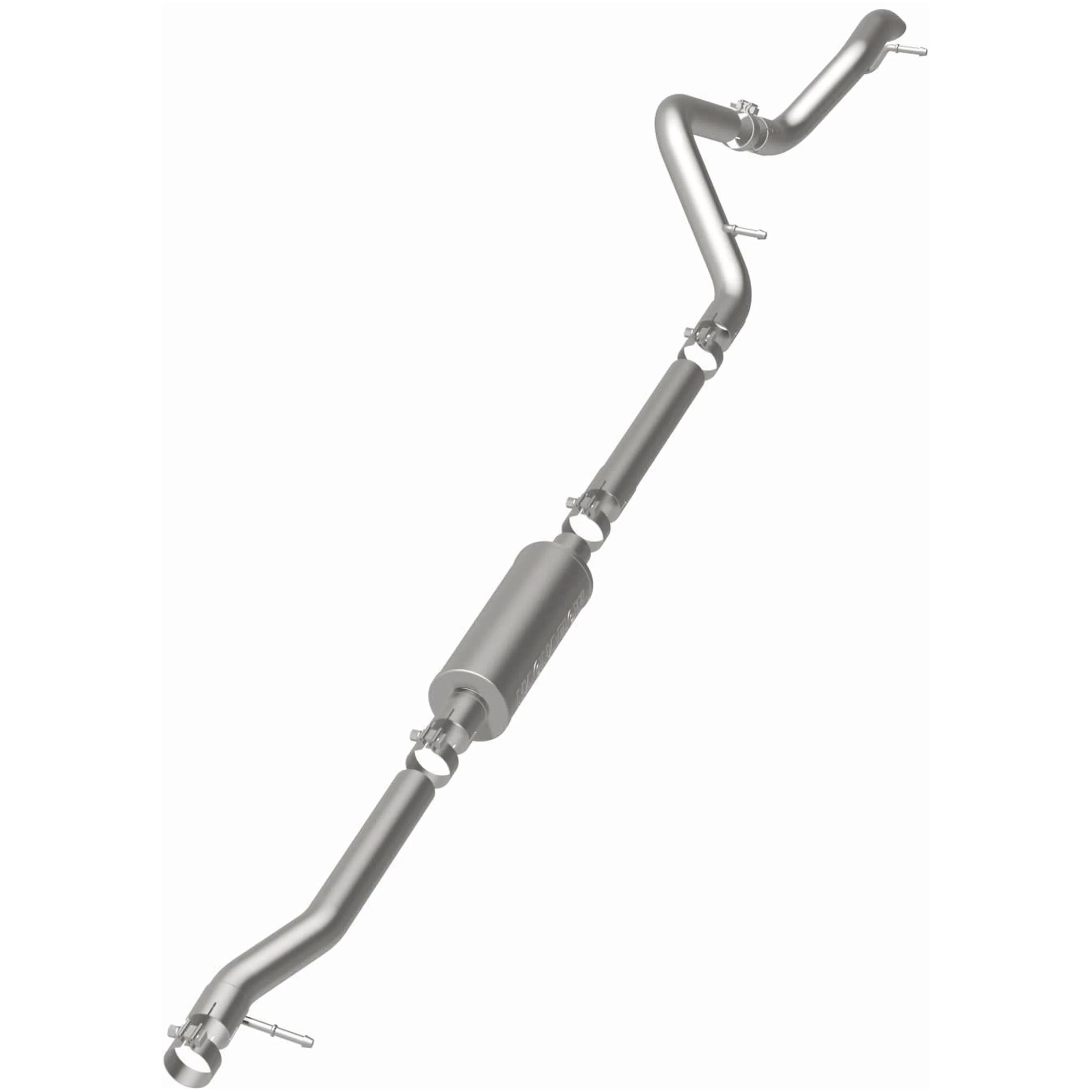 MagnaFlow® 2007-2011 Jeep Wrangler 3.8L Rock Crawler Series™ Cat-Back Performance Exhaust System 15239 - Image 3