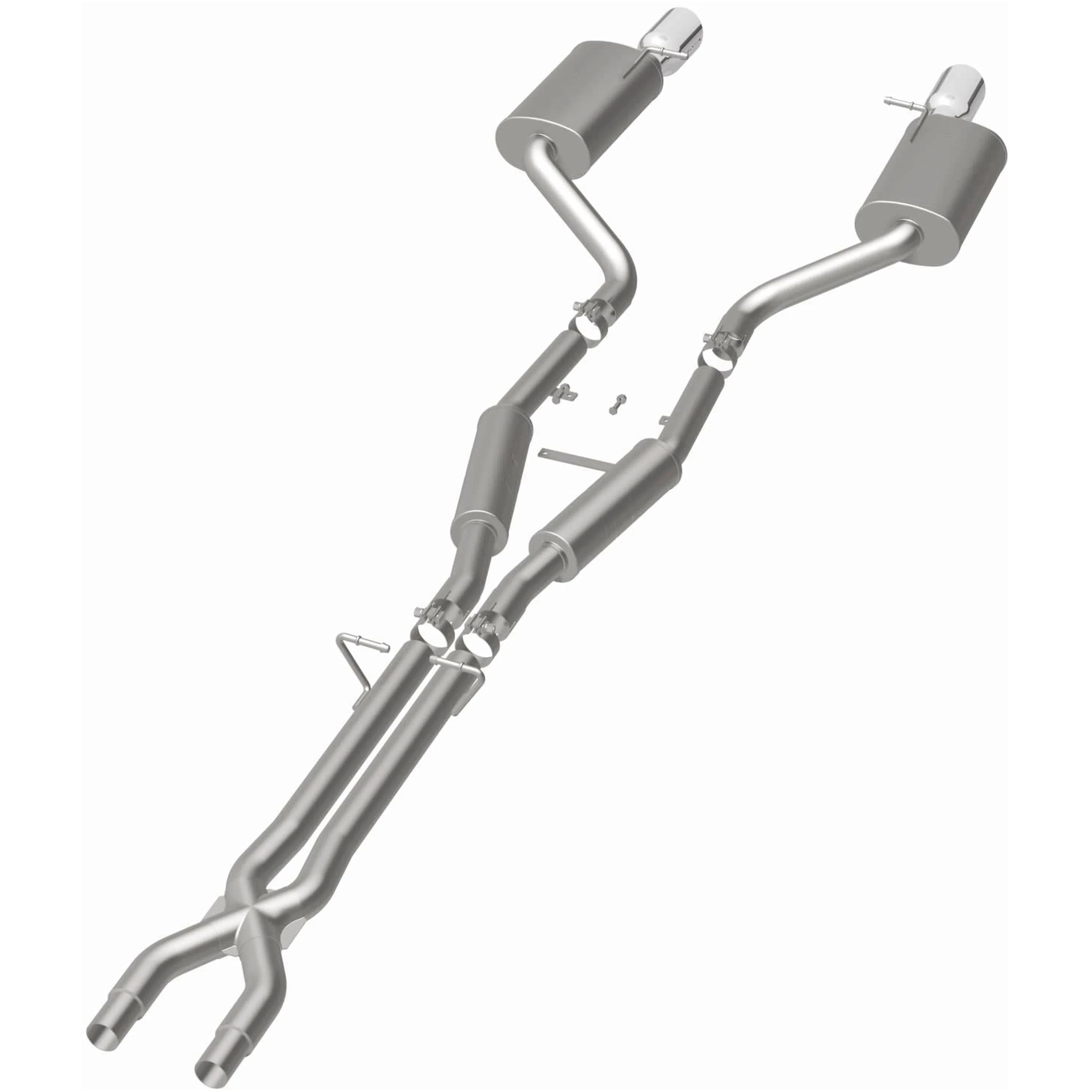 MagnaFlow 2005-2008 Audi A4 Quattro 3.2L Touring Series Cat-Back Performance Exhaust System 15326 - Image 3