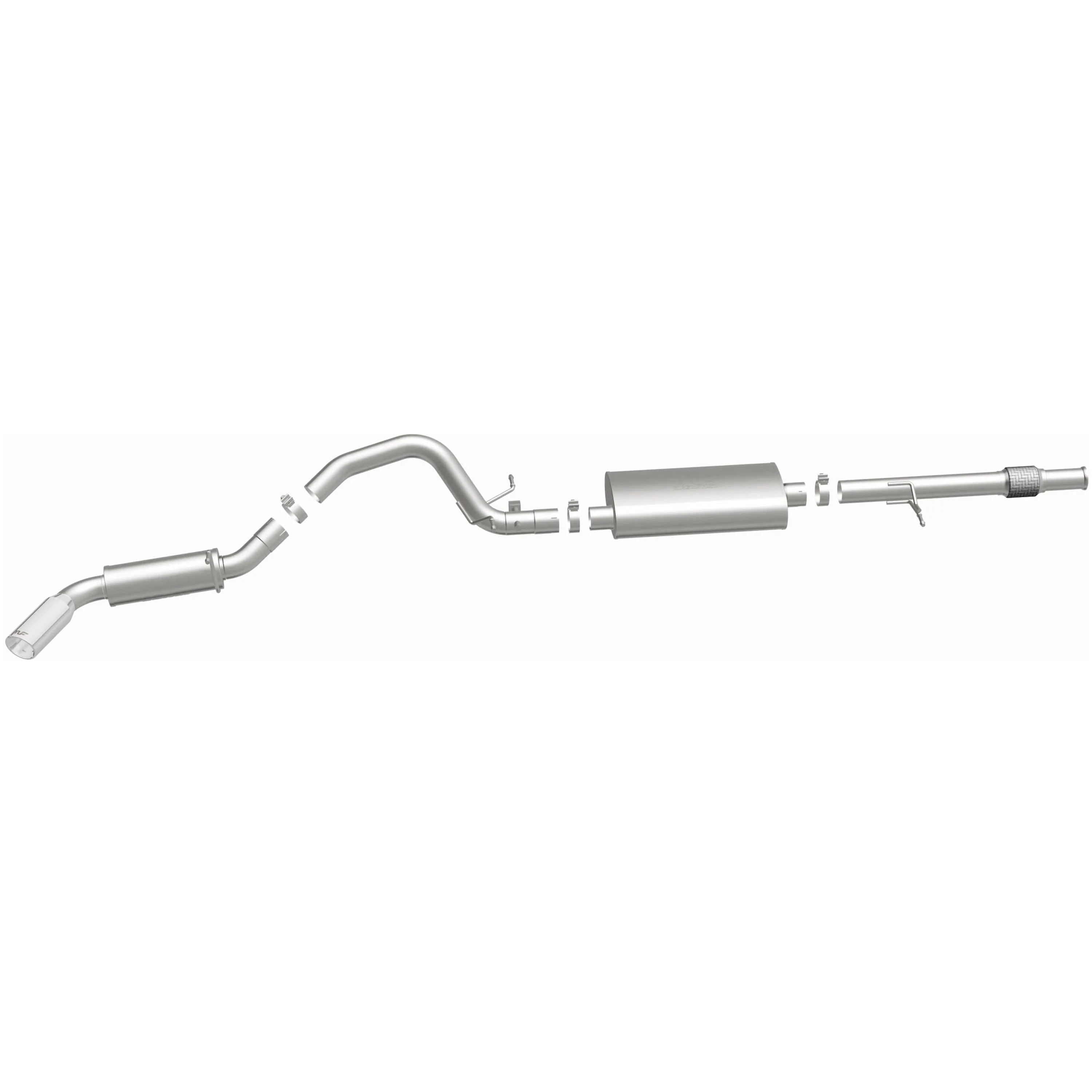 MagnaFlow 2015-2020 Chevrolet Suburban 5.3L | 2015-2020 GMC Yukon XL 5.3L Street Series Cat-Back Performance Exhaust System 15356 - Image 4
