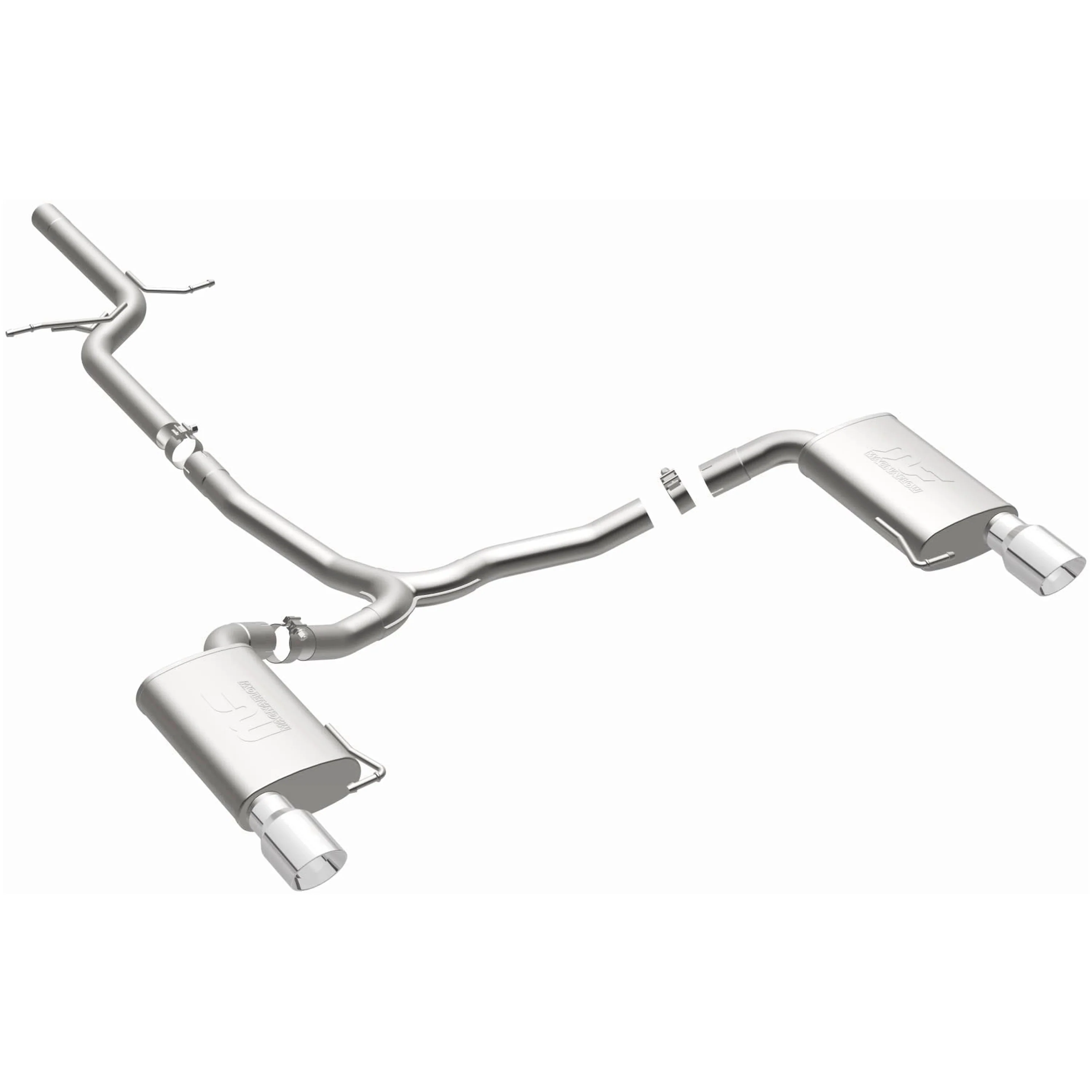 MagnaFlow 2013-2016 Audi allroad 2.0L Touring Series Cat-Back Performance Exhaust System 15369 - Image 2