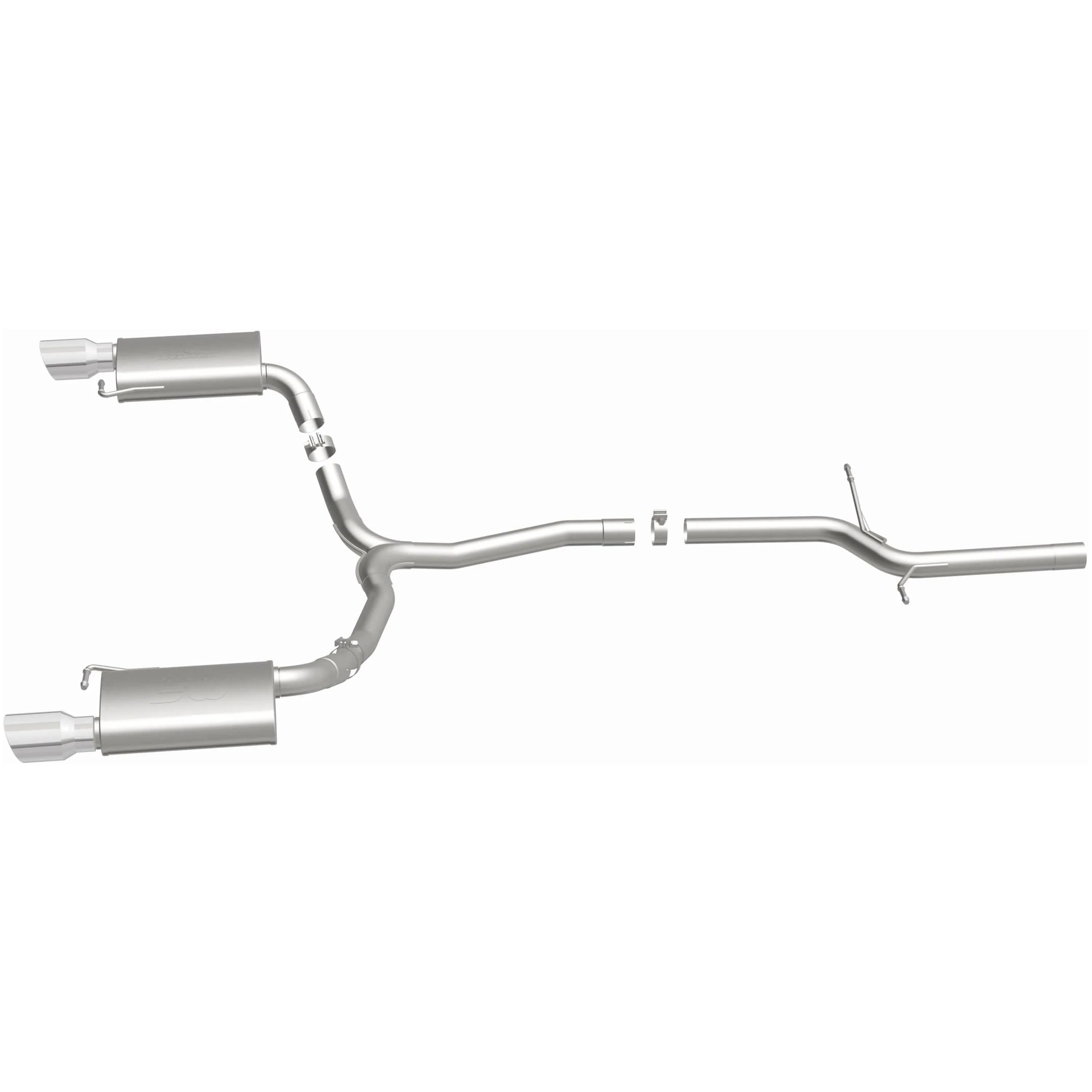 MagnaFlow 2013-2016 Audi allroad 2.0L Touring Series Cat-Back Performance Exhaust System 15369 - Image 4