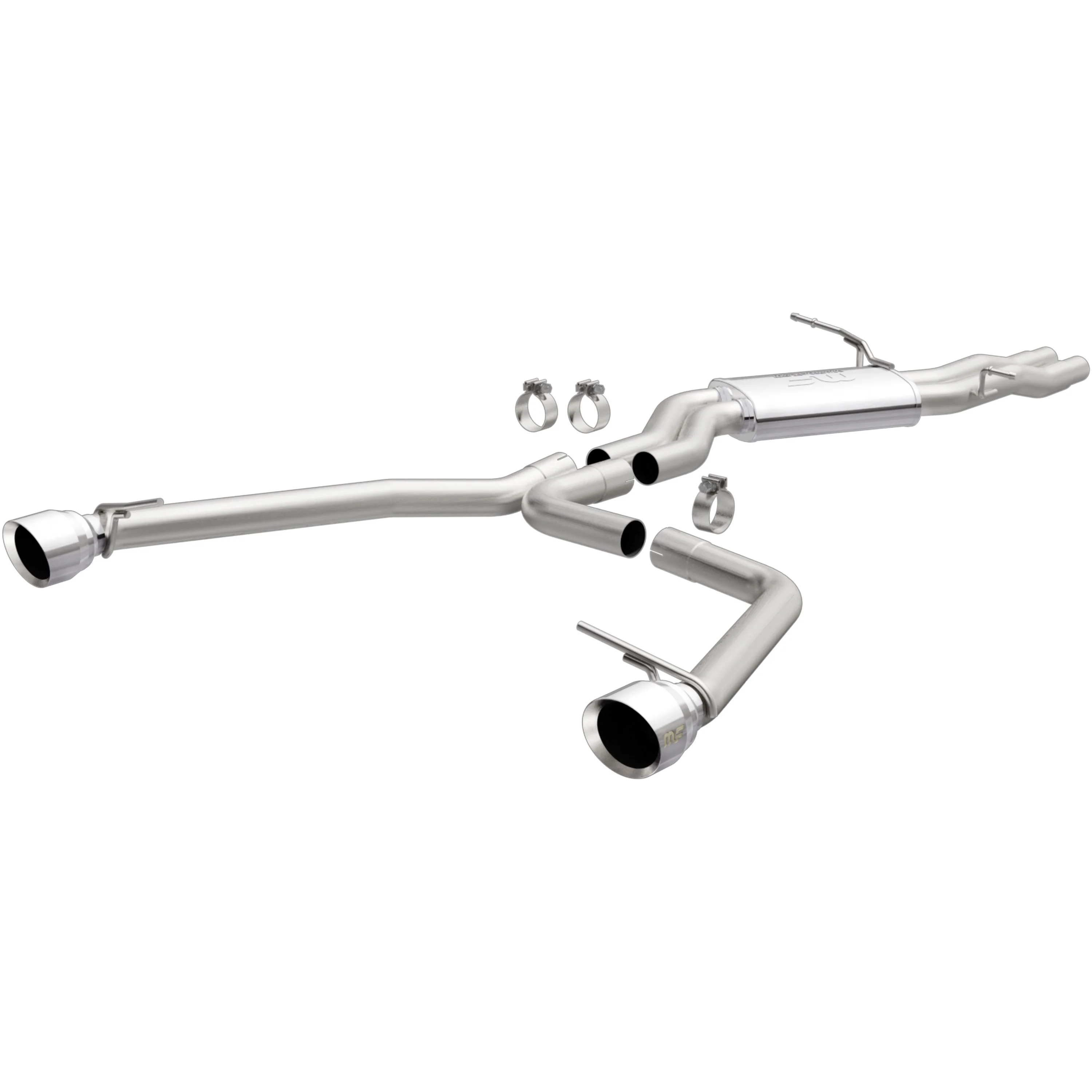 MagnaFlow 2014-2017 Audi Q5 3.0L Touring Series Cat-Back Performance Exhaust System 15378