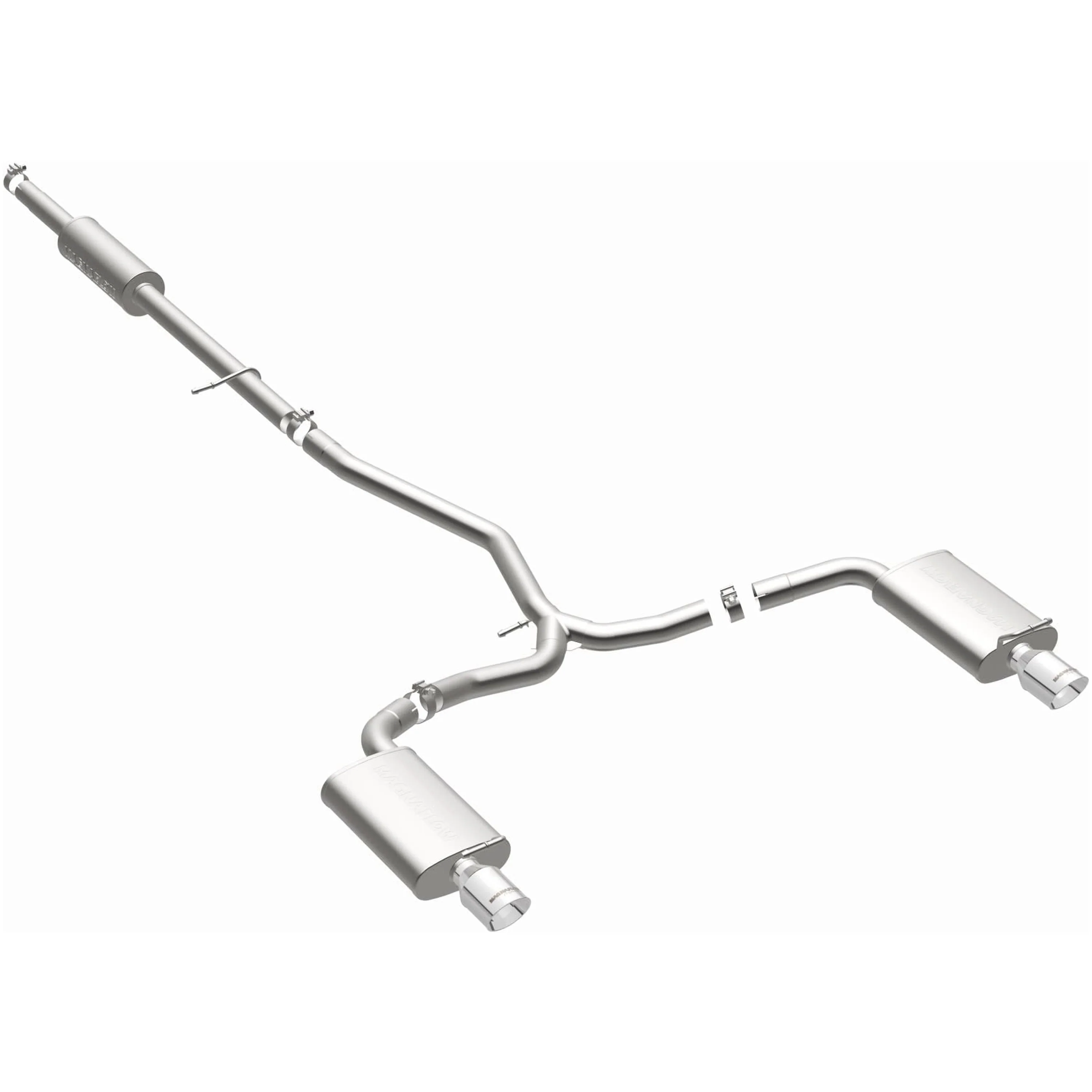MagnaFlow 2011-2015 Ford Explorer 3.5L Street Series Cat-Back Performance Exhaust System 15467 - Image 2