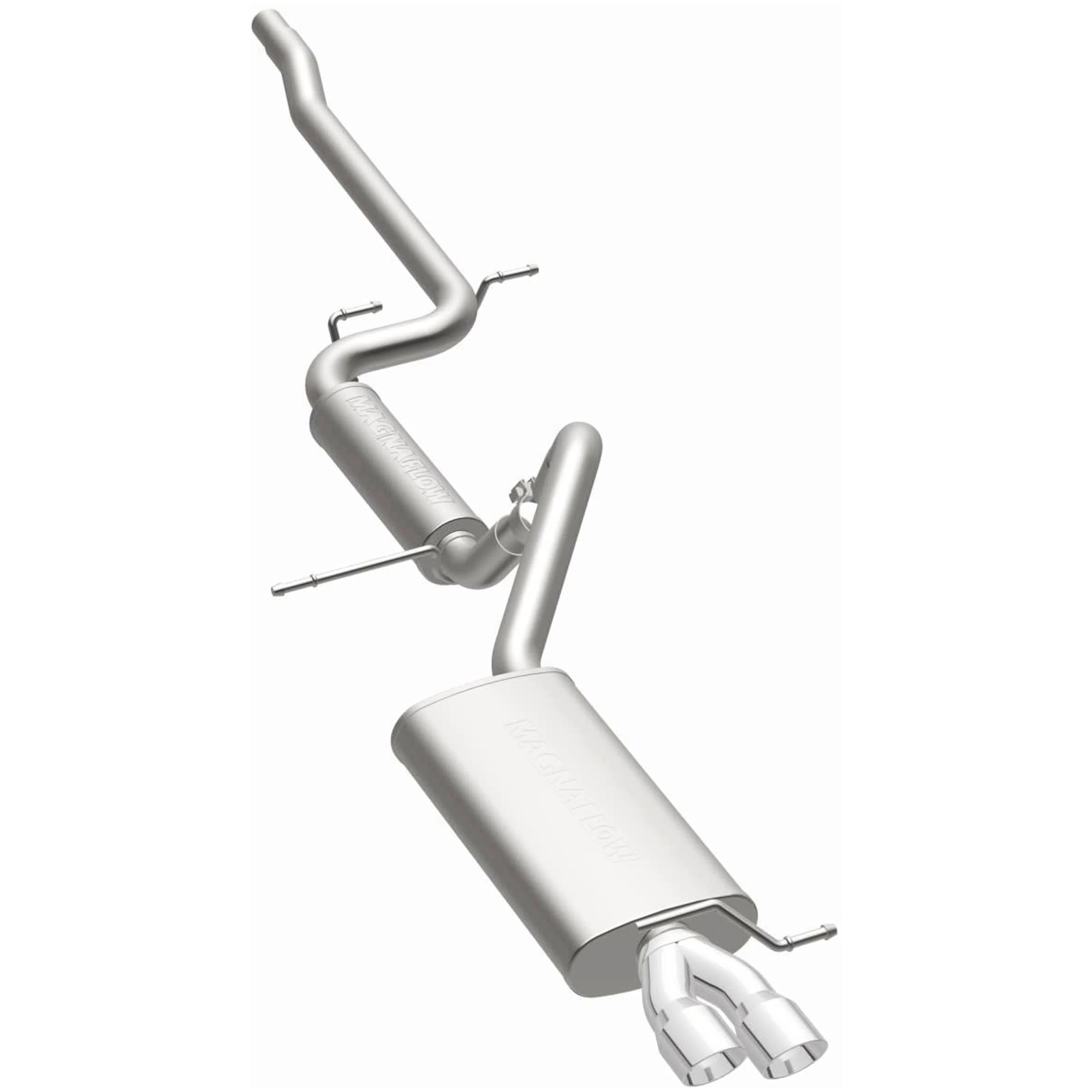 MagnaFlow 2011-2014 Volkswagen Jetta S 2.0L Touring Series Cat-Back Performance Exhaust System 15486 - Image 2