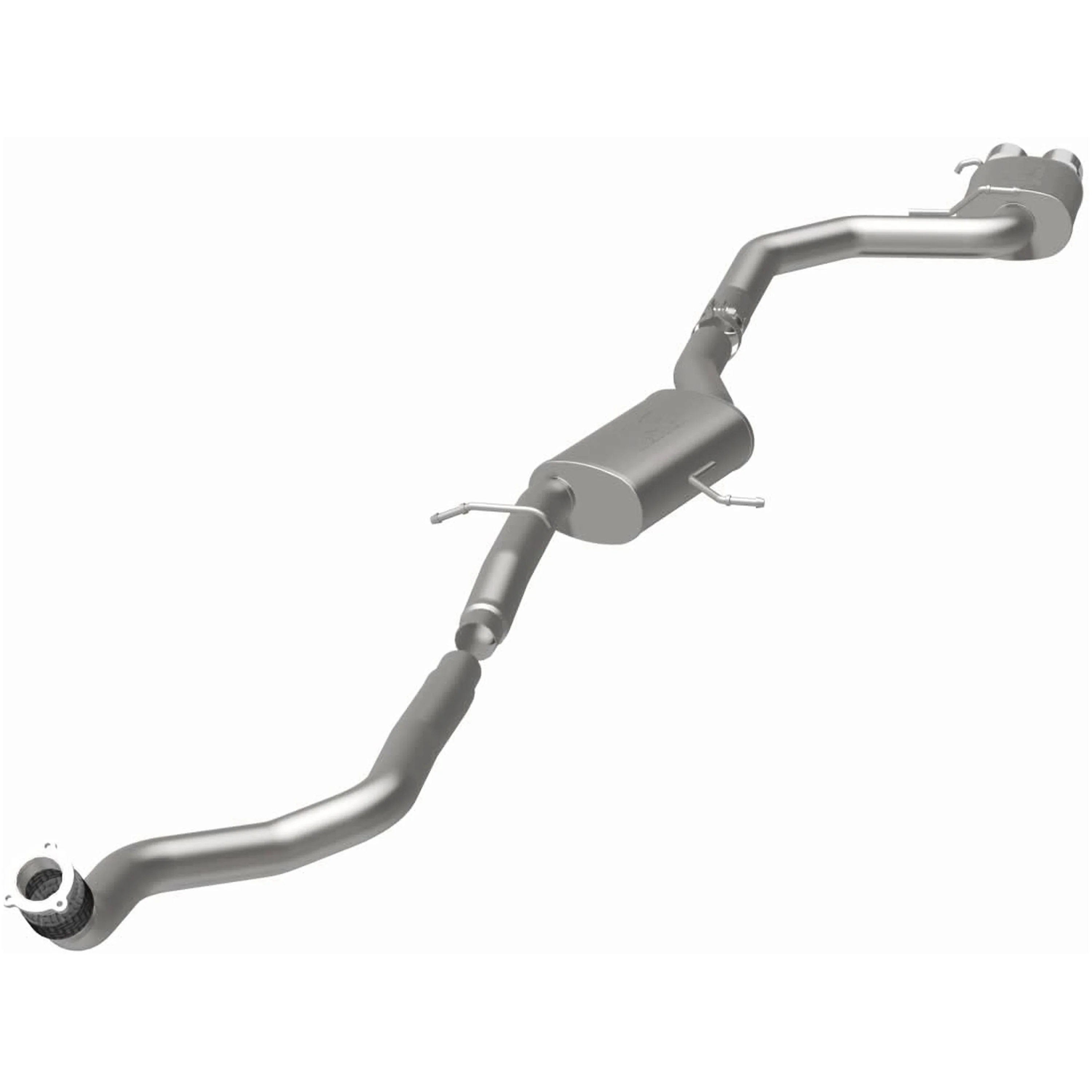MagnaFlow 2009-2016 Audi A4 Quattro 2.0L Sport Series Cat-Back Performance Exhaust System 15519 - Image 3