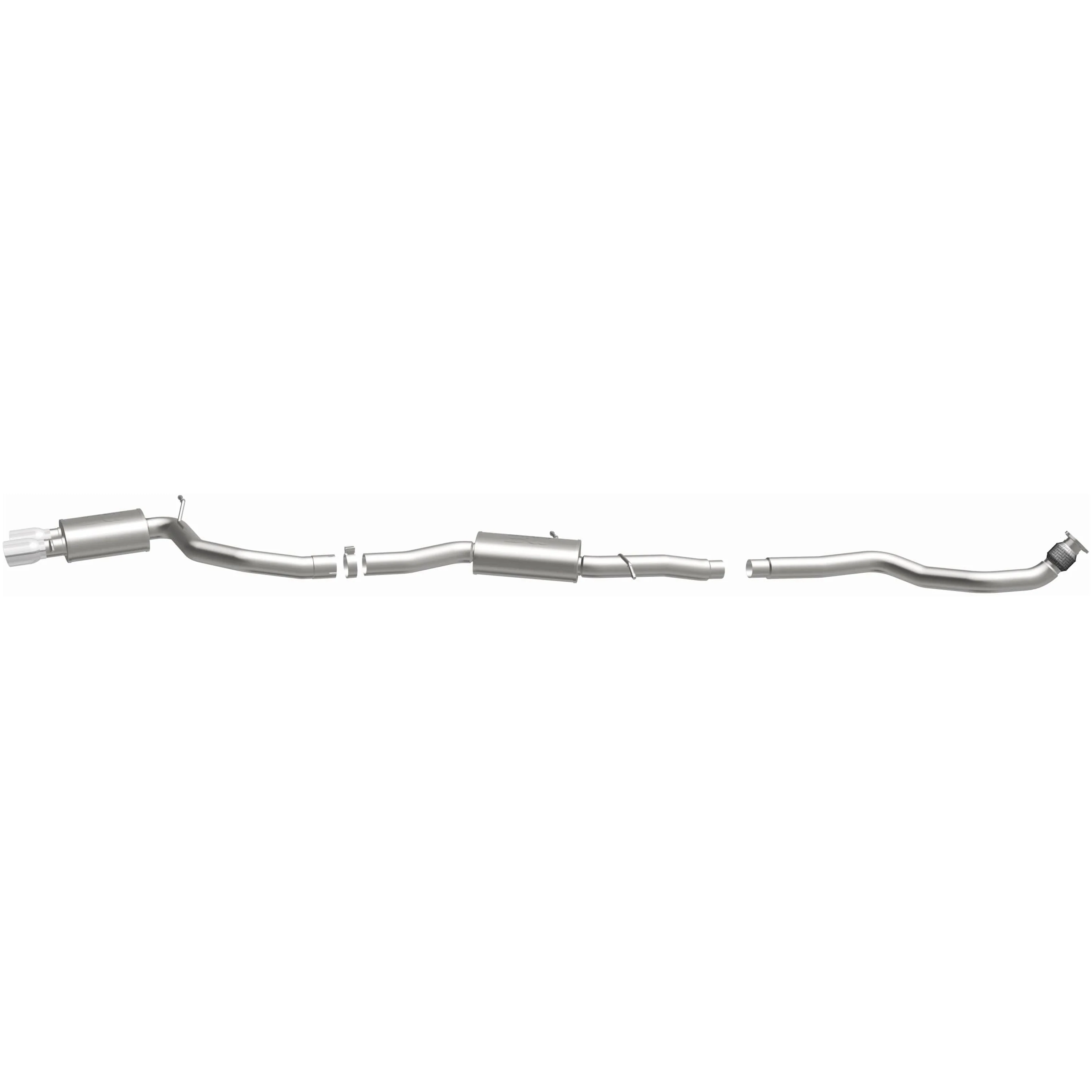 MagnaFlow 2009-2016 Audi A4 Quattro 2.0L Sport Series Cat-Back Performance Exhaust System 15519 - Image 4