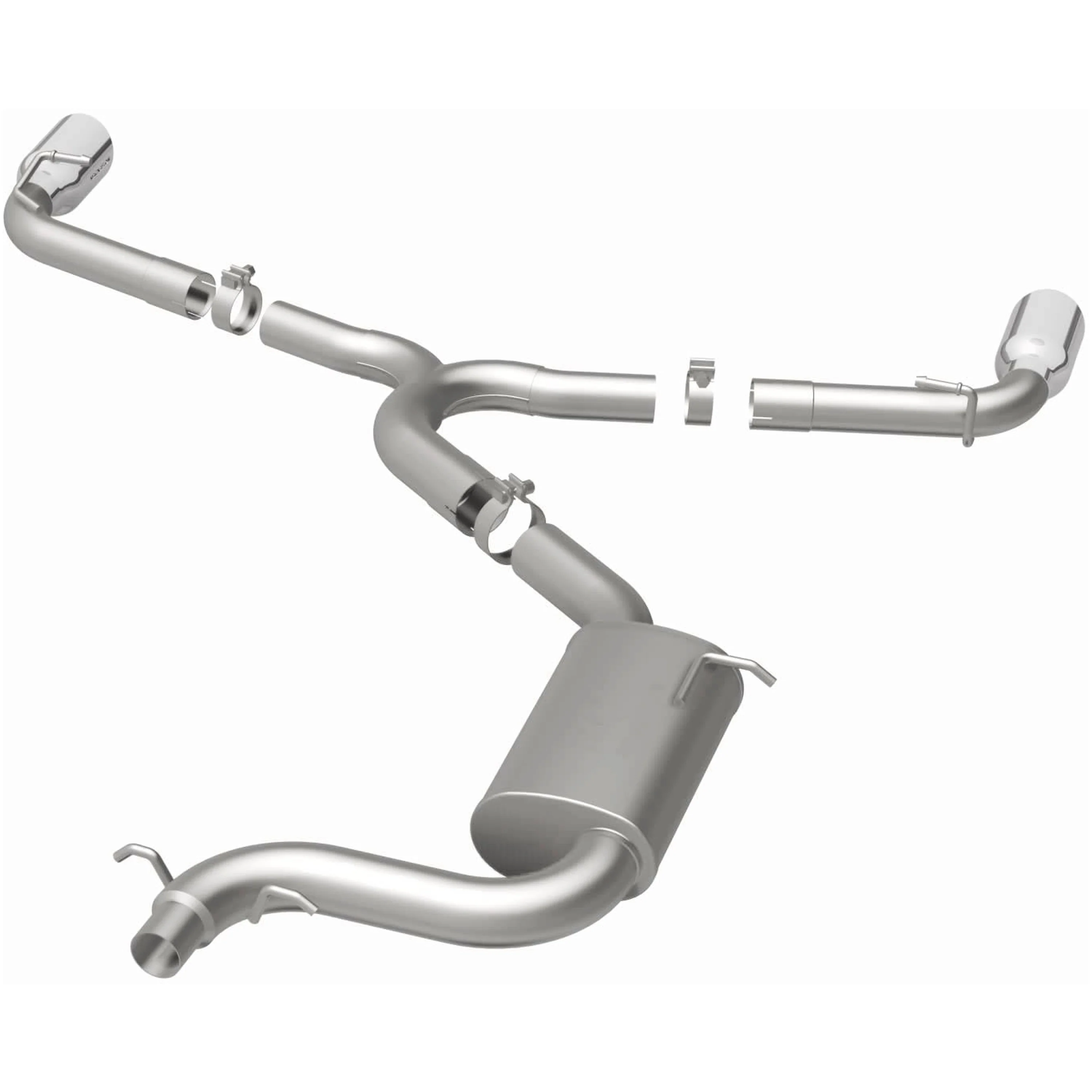 MagnaFlow 2010-2014 Volkswagen GTI 2.0L Sport Series Cat-Back Performance Exhaust System 15521 - Image 3