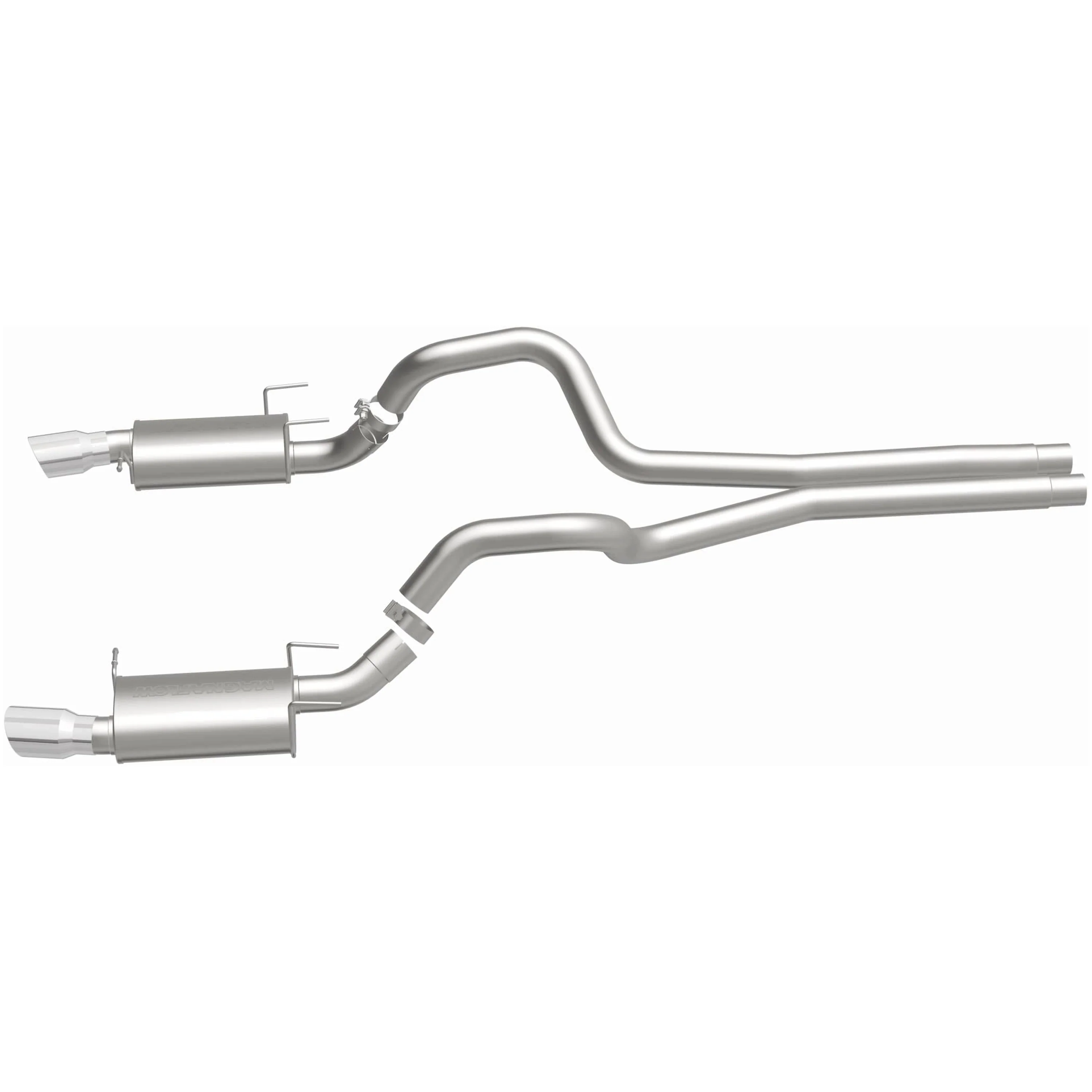 MagnaFlow 2011-2012 Ford Mustang 5.4L | 2011-2012 Ford Mustang 5.0L Street Series Cat-Back Performance Exhaust System 15589 - Image 4