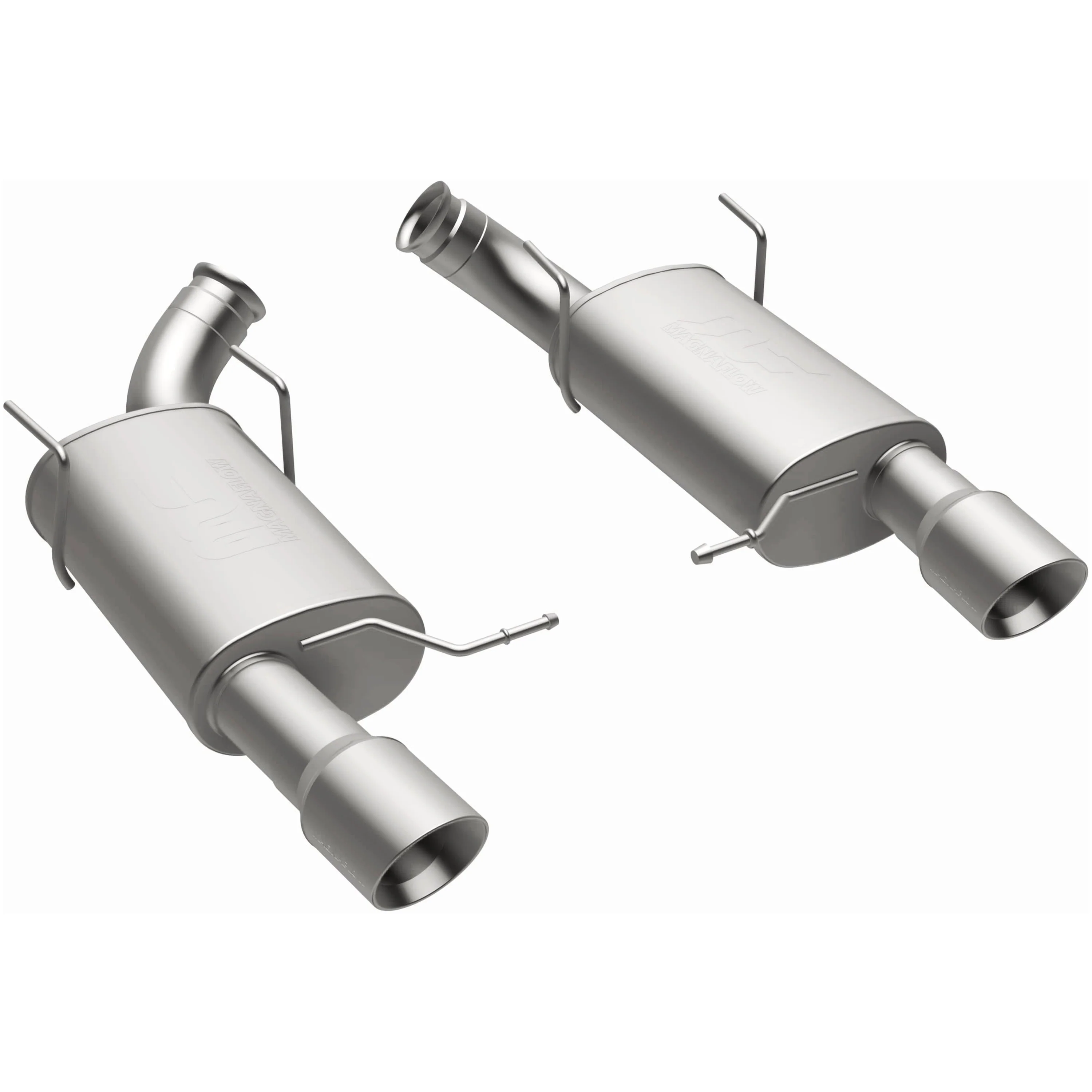 MagnaFlow 2011-2012 Ford Mustang 5.4L | 2011-2012 Ford Mustang 5.0L Street Series Axle Back Performance Exhaust System 15593 - Image 2