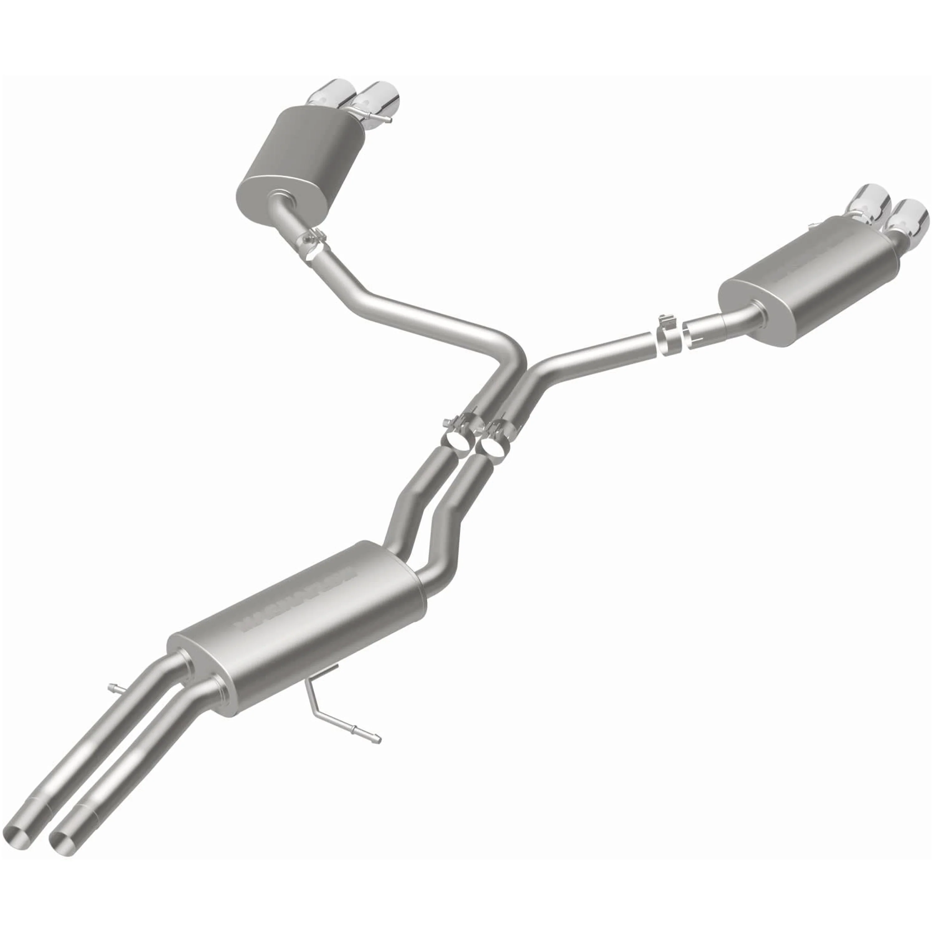 MagnaFlow 2010-2016 Audi S4 3.0L Touring Series Cat-Back Performance Exhaust System 15599 - Image 3