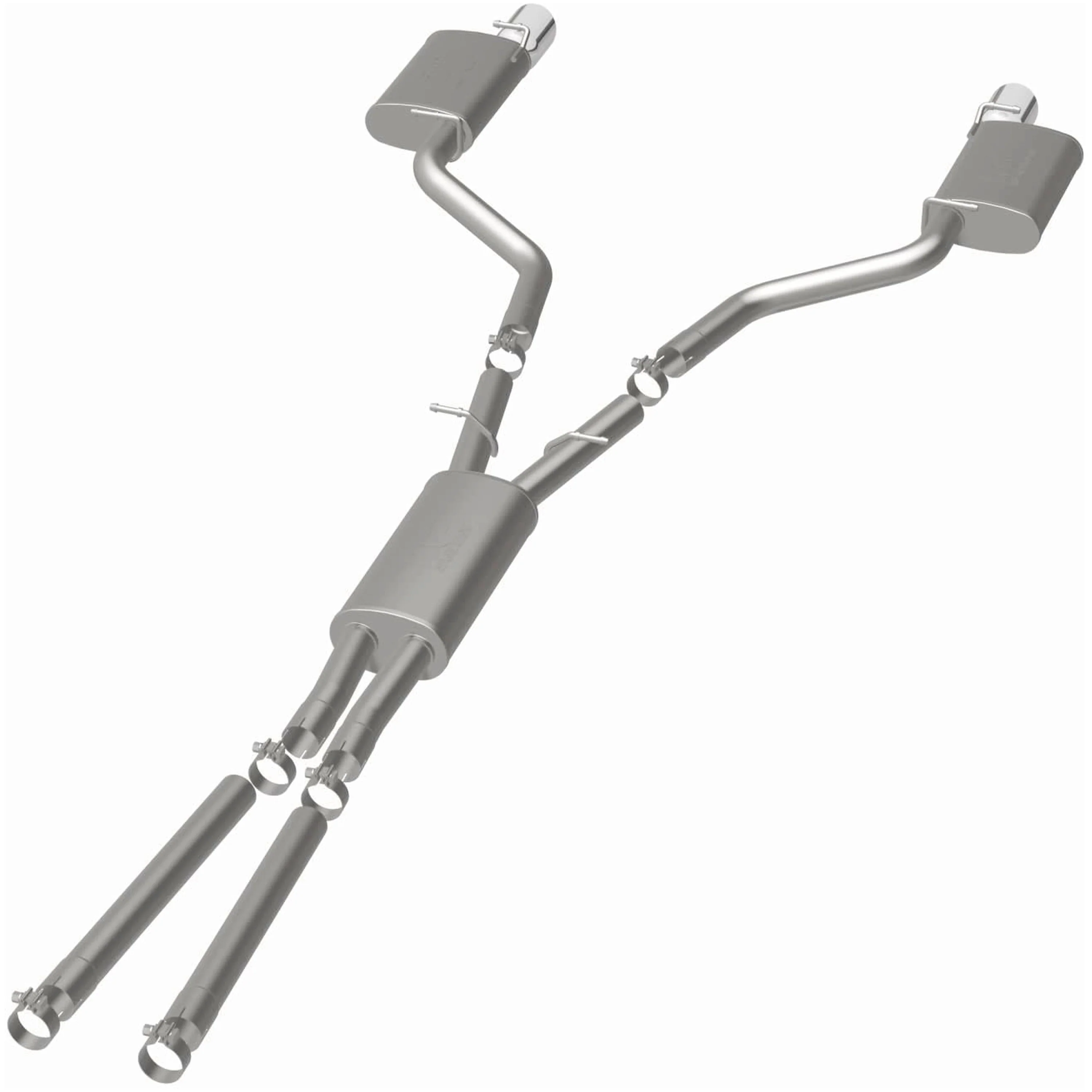 MagnaFlow 2005-2014 Chrysler 300 5.7L Street Series Cat-Back Performance Exhaust System 15629 - Image 3
