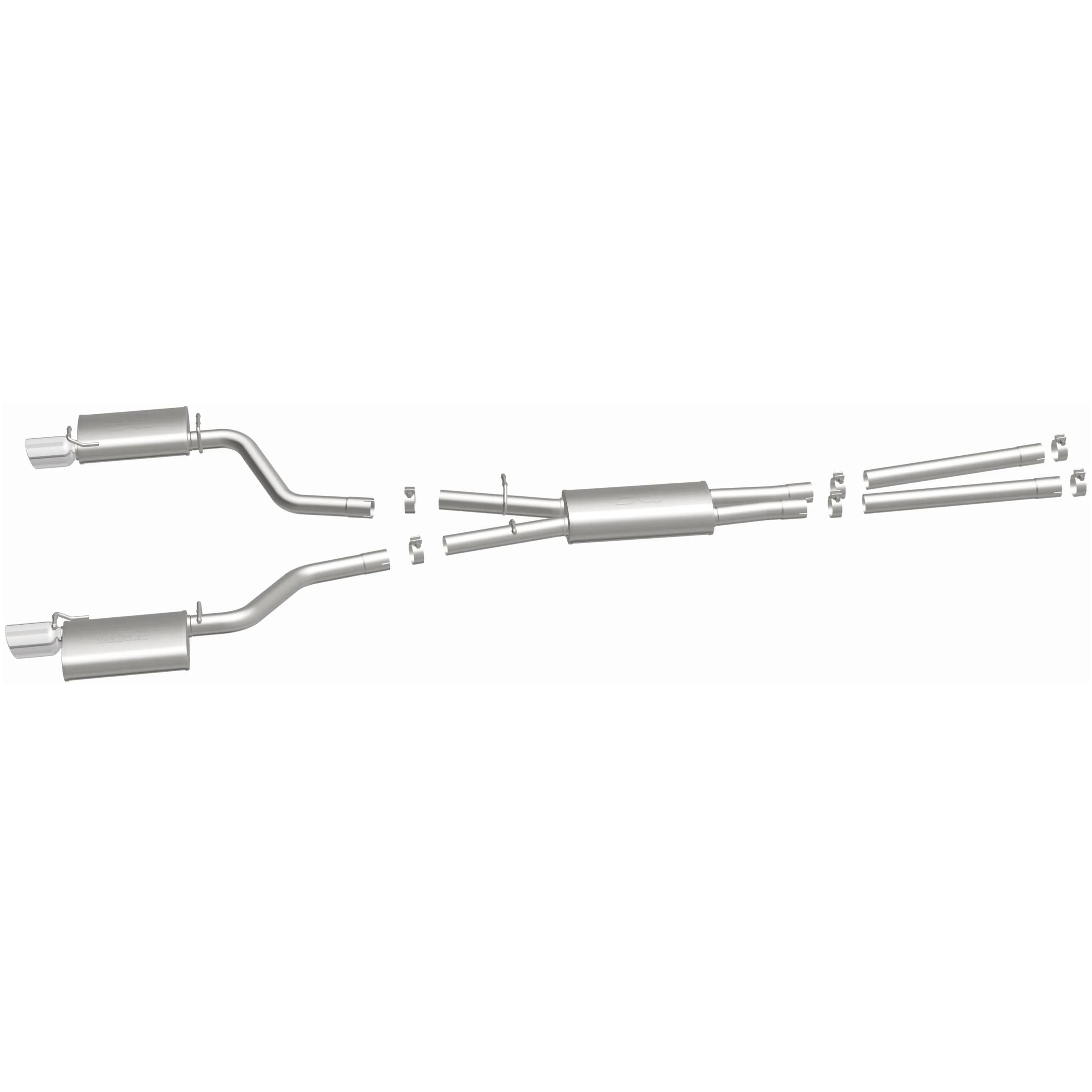 MagnaFlow 2005-2014 Chrysler 300 5.7L Street Series Cat-Back Performance Exhaust System 15629 - Image 4
