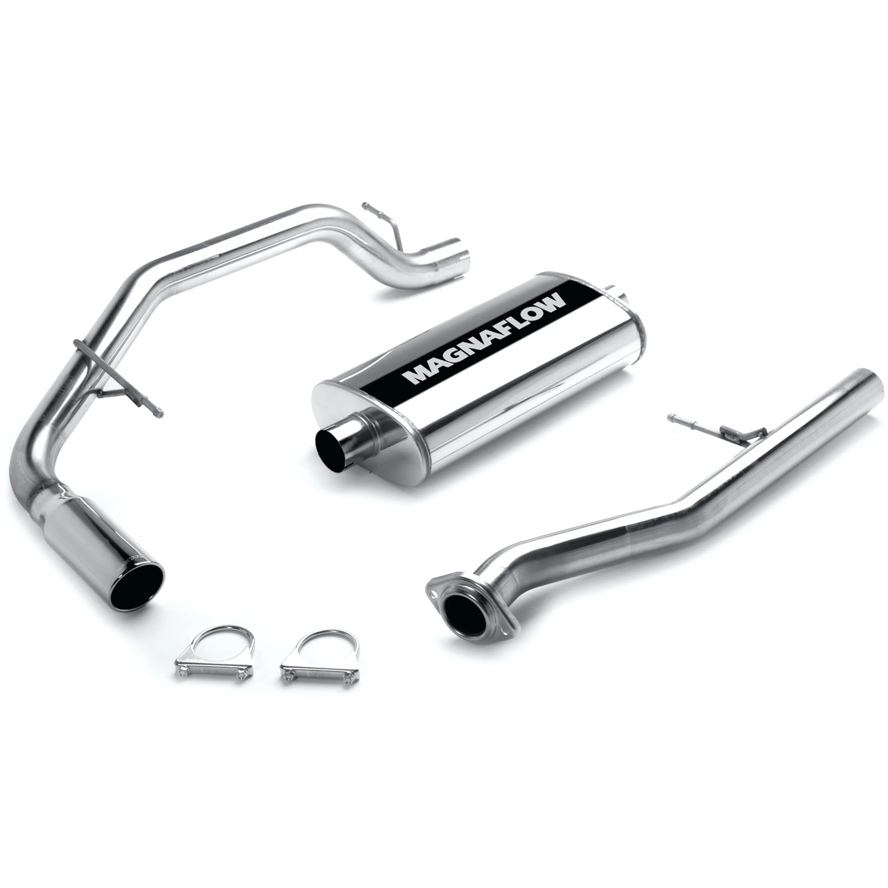 MagnaFlow 2000-2006 Chevrolet Suburban 1500 5.3L | 2000-2006 GMC Yukon XL 1500 5.3L Street Series Cat-Back Performance Exhaust System 15665