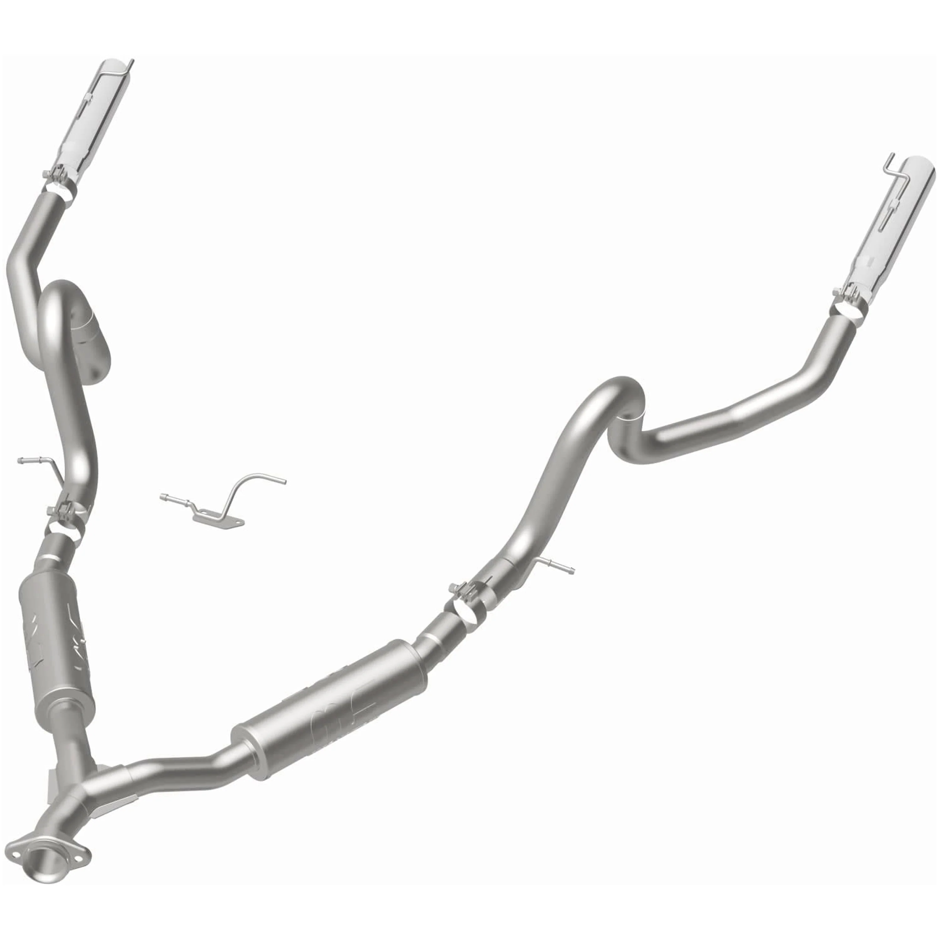 MagnaFlow 1999-2004 Ford Mustang 3.8L | 2004 Ford Mustang 3.9L Street Series Cat-Back Performance Exhaust System 15717 - Image 3