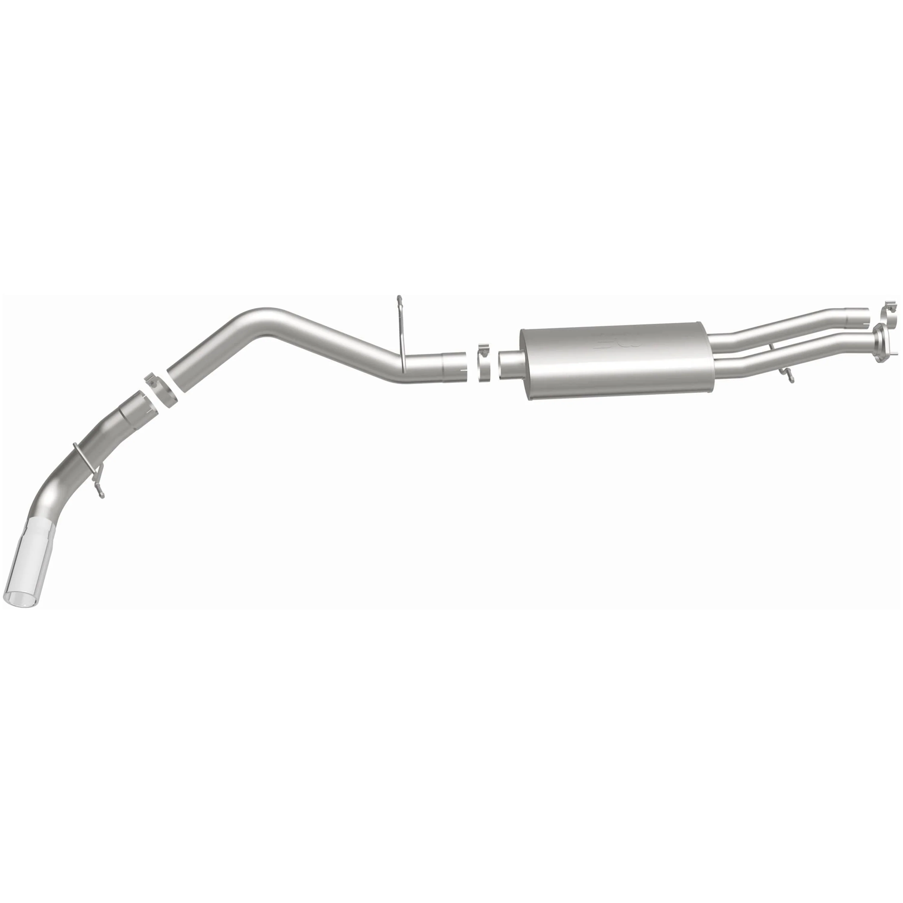 MagnaFlow 2002-2006 Cadillac Escalade 6.0L | 2002-2006 GMC Yukon Denali 6.0L Street Series Cat-Back Performance Exhaust System 15734 - Image 4