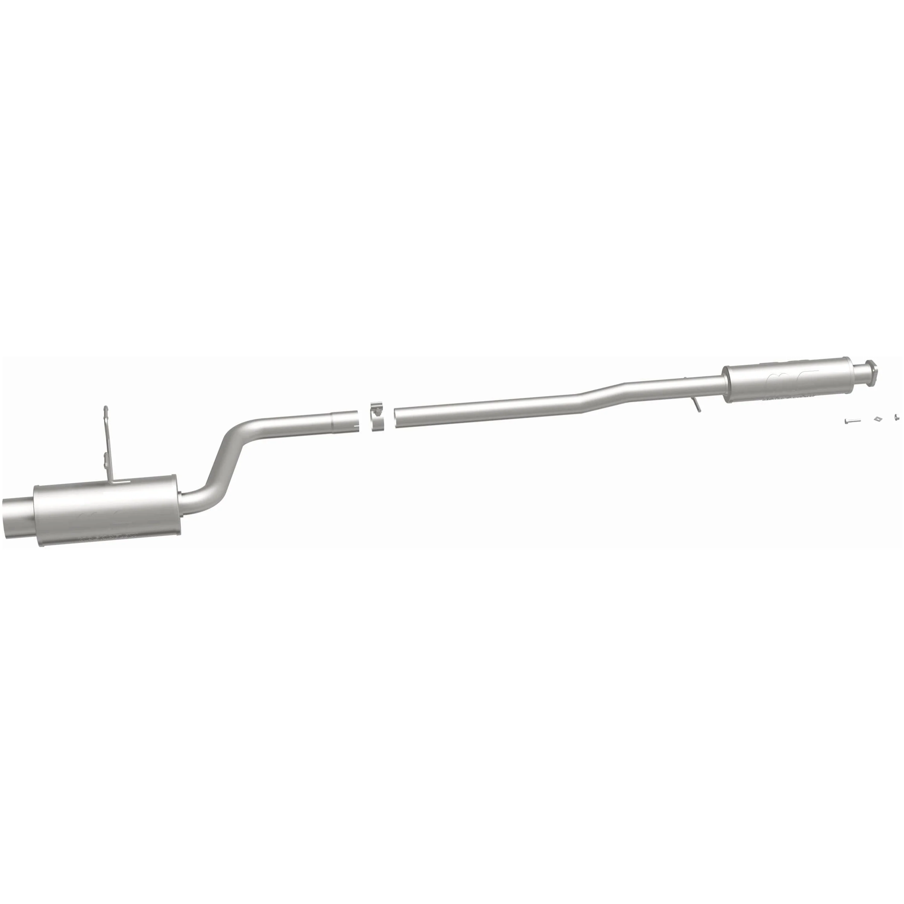 MagnaFlow 2002-2008 Mini Cooper Base 1.6L Touring Series Cat-Back Performance Exhaust System 15741 - Image 4