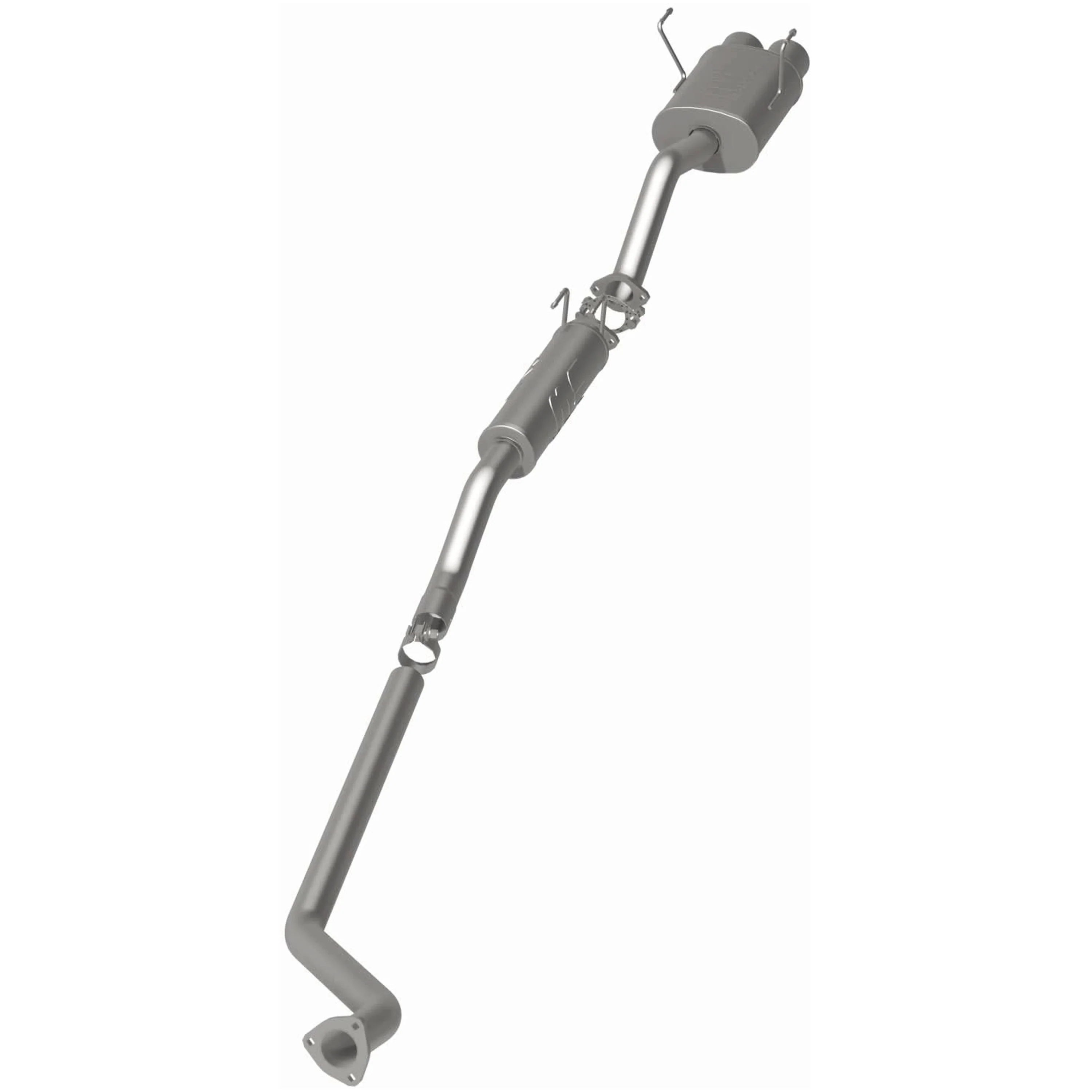 MagnaFlow 2002-2005 Honda Civic Si 2.0L Street Series Cat-Back Performance Exhaust System 15757 - Image 3
