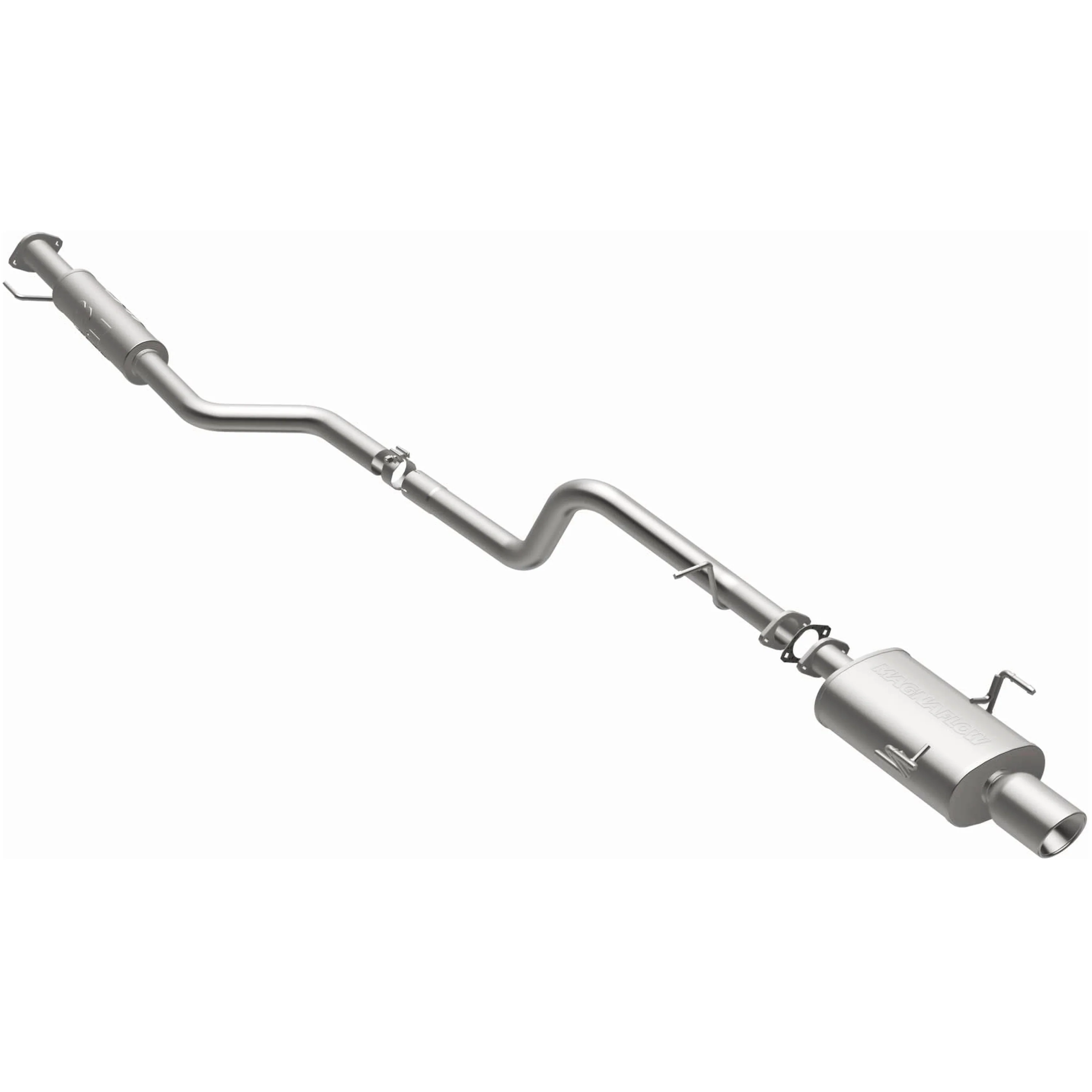 MagnaFlow 2002-2006 Nissan Sentra 2.5L Street Series Cat-Back Performance Exhaust System 15764 - Image 2