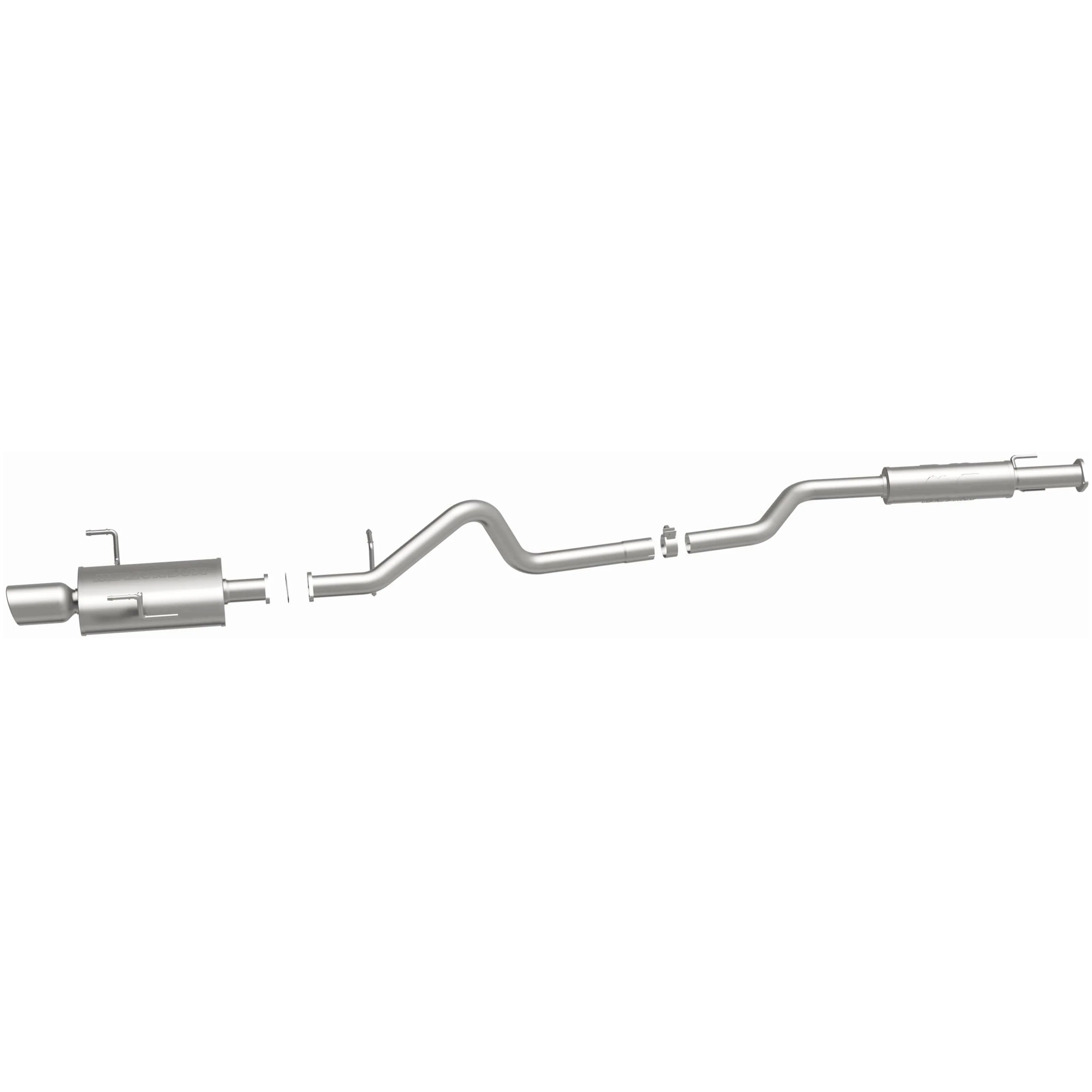 MagnaFlow 2002-2006 Nissan Sentra 2.5L Street Series Cat-Back Performance Exhaust System 15764 - Image 4
