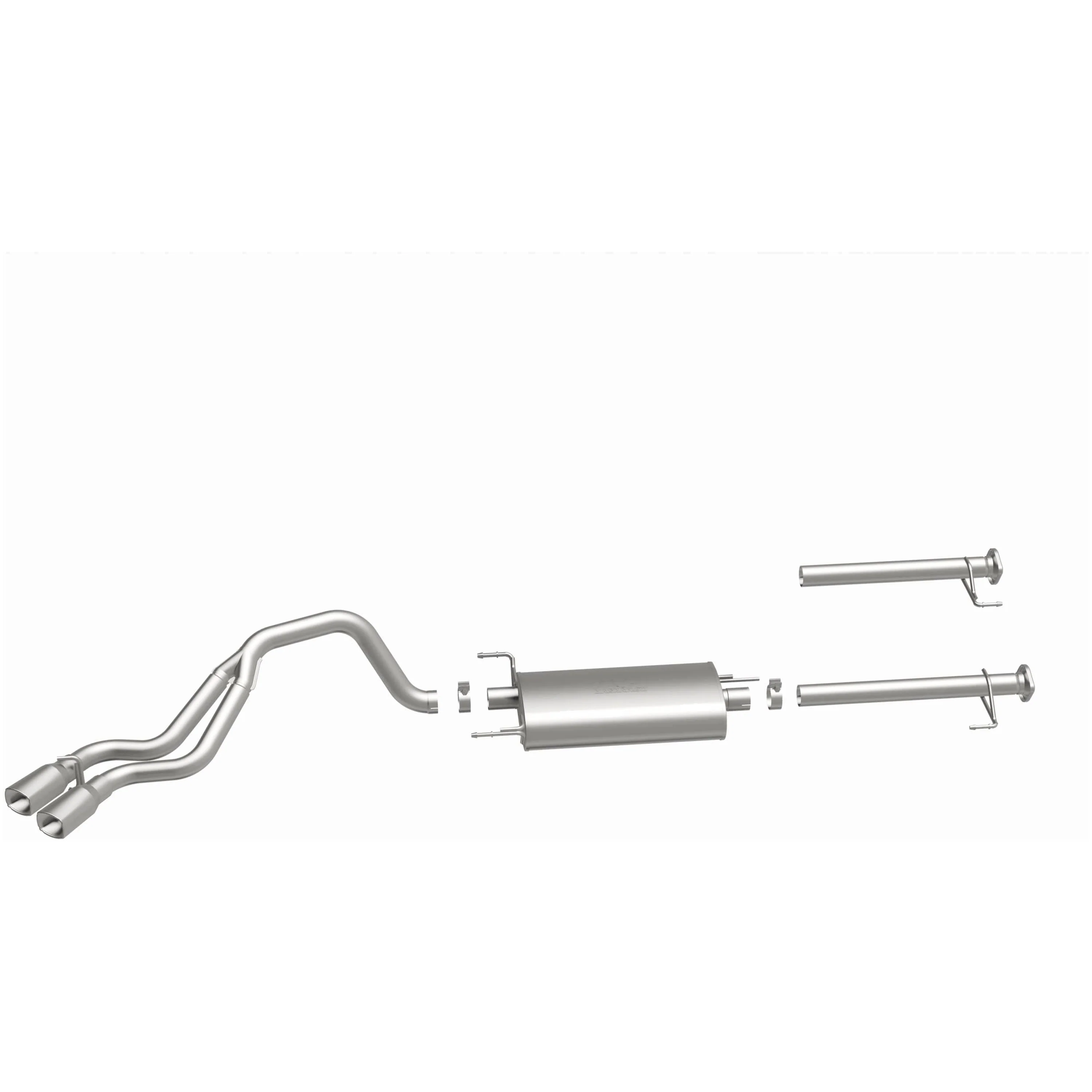 MagnaFlow 2003-2009 Toyota 4Runner 4.7L | 2003-2009 Toyota 4Runner 4.0L Street Series Cat-Back Performance Exhaust System 15781 - Image 4