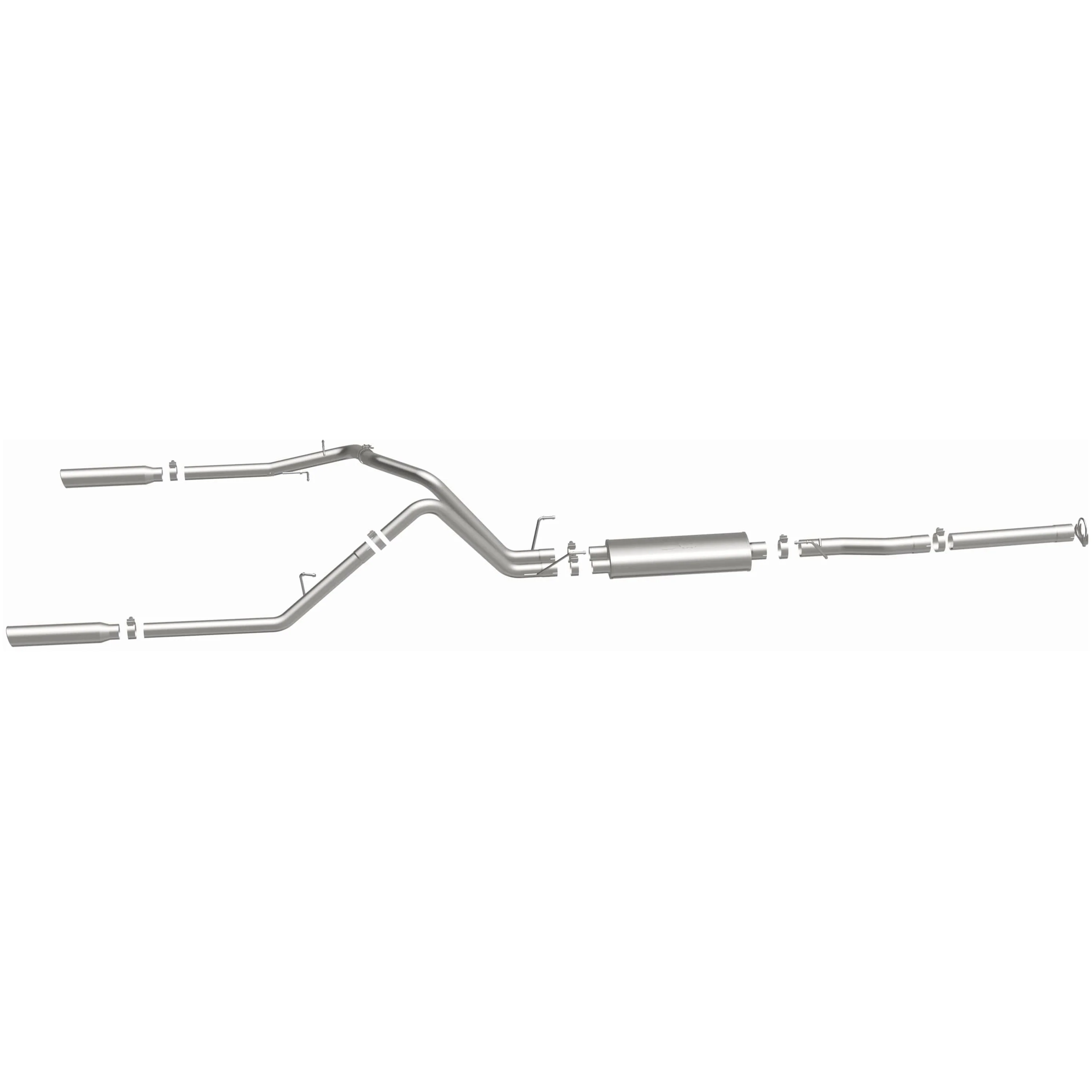 MagnaFlow 2003 Dodge Ram 1500 5.7L Street Series Cat-Back Performance Exhaust System 15788 - Image 4