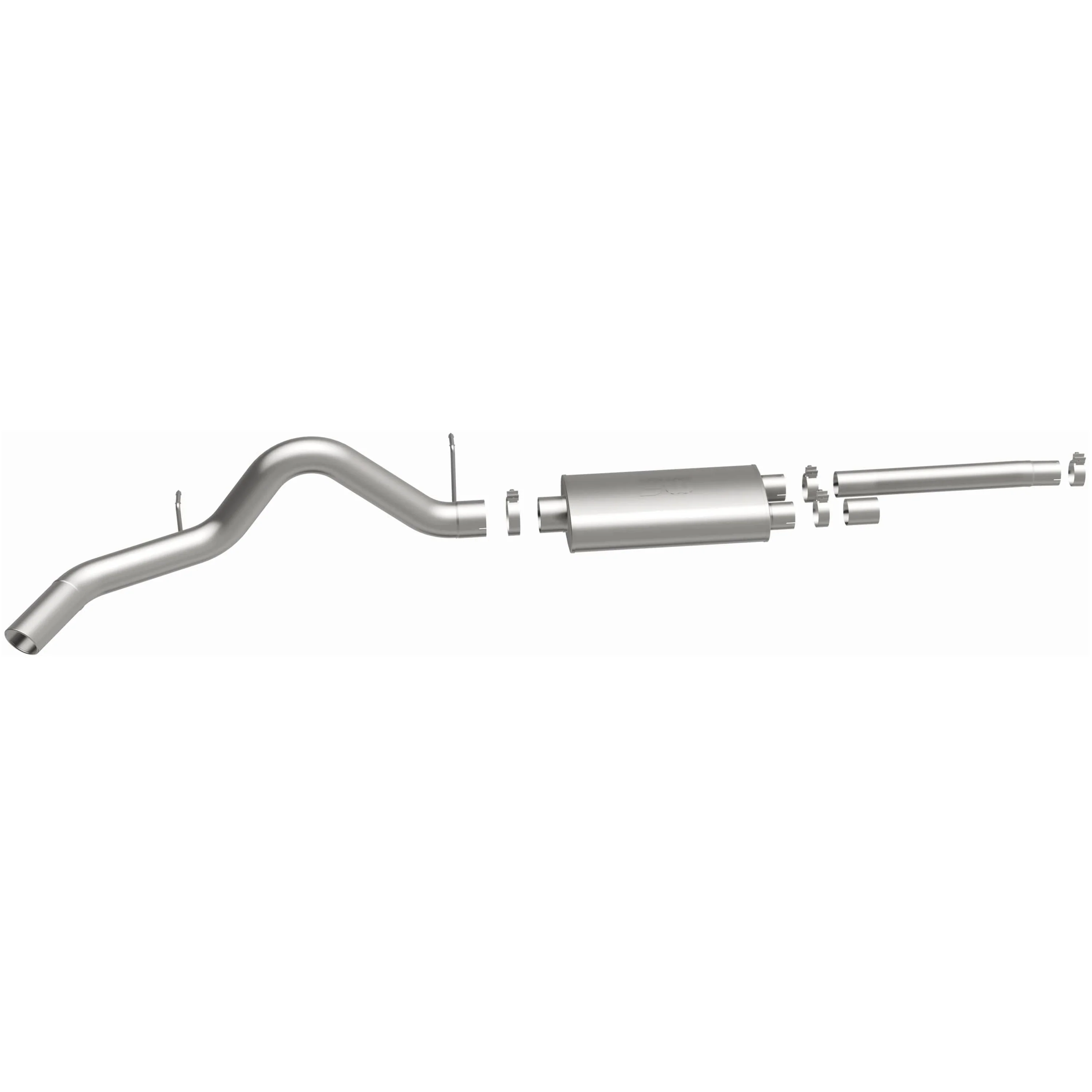 MagnaFlow 2000-2006 Chevrolet Suburban 2500 6.0L | 2000-2006 GMC Yukon XL 2500 6.0L Street Series Cat-Back Performance Exhaust System 15798 - Image 4