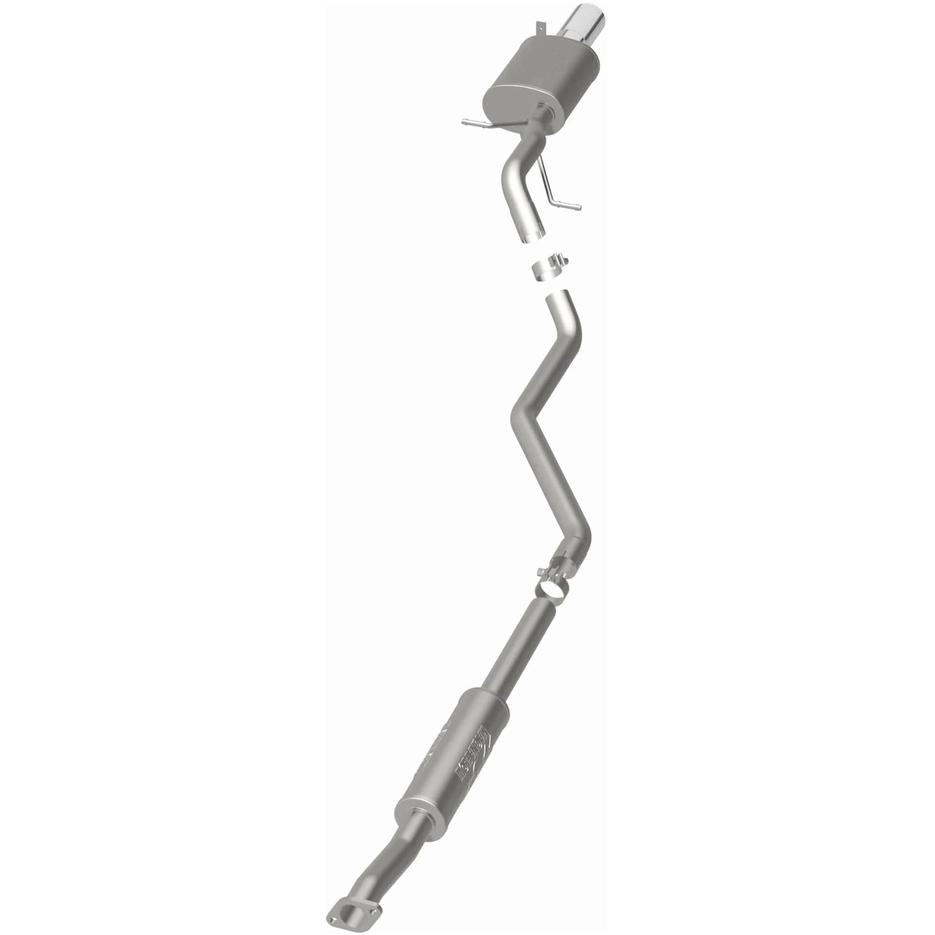 MagnaFlow 2002-2003 Mitsubishi Lancer 2.0L Street Series Cat-Back Performance Exhaust System 15805 - Image 3