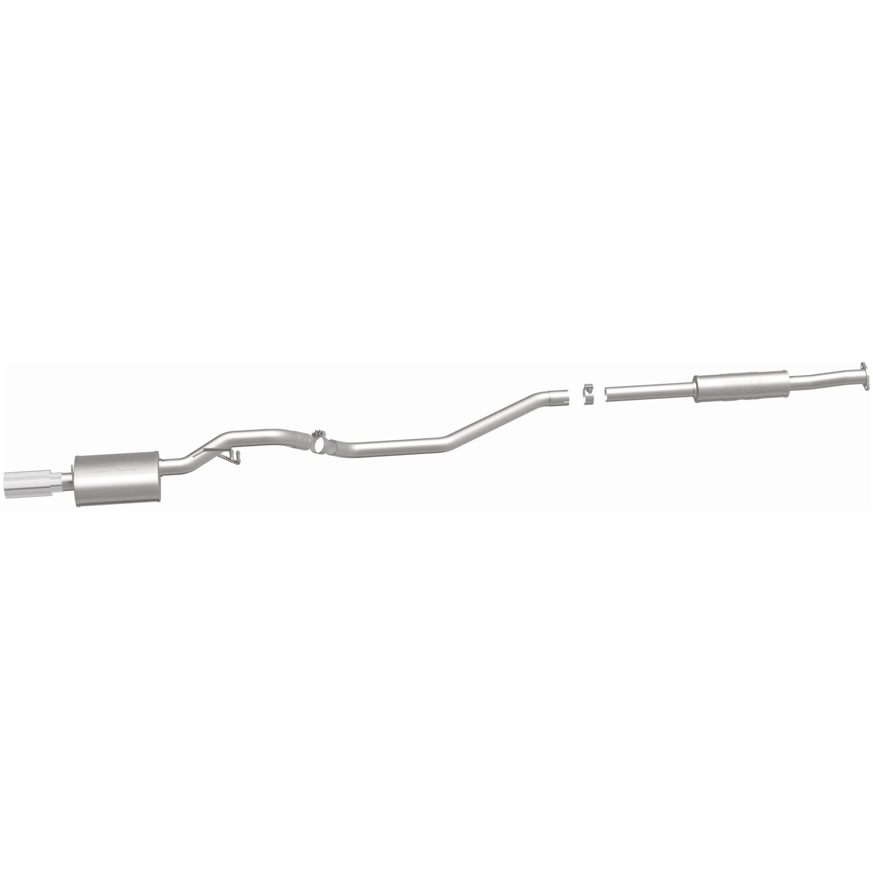 MagnaFlow 2002-2003 Mitsubishi Lancer 2.0L Street Series Cat-Back Performance Exhaust System 15805 - Image 4