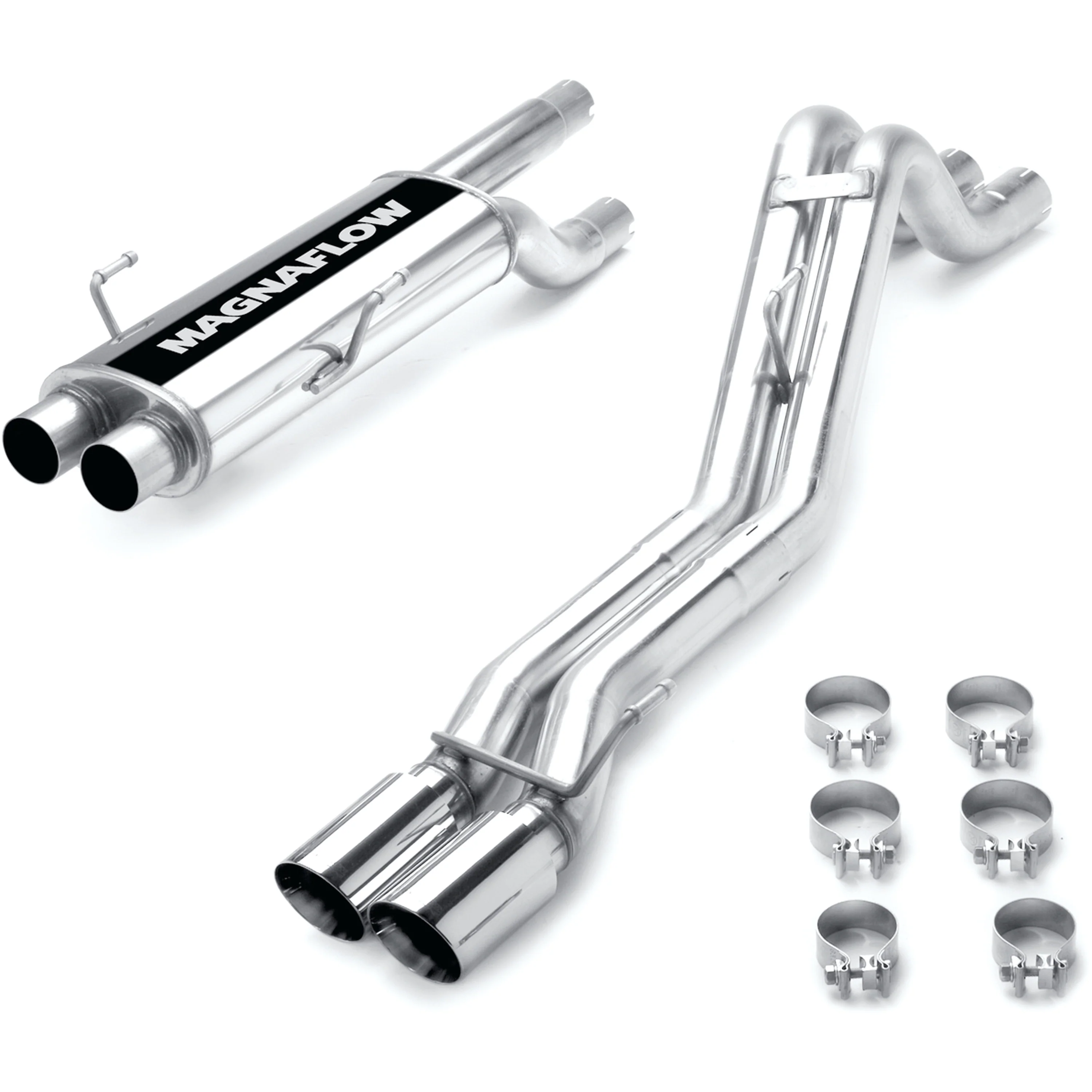 MagnaFlow 2004-2005 Dodge Ram 1500 8.3L Street Series Cat-Back Performance Exhaust System 15832