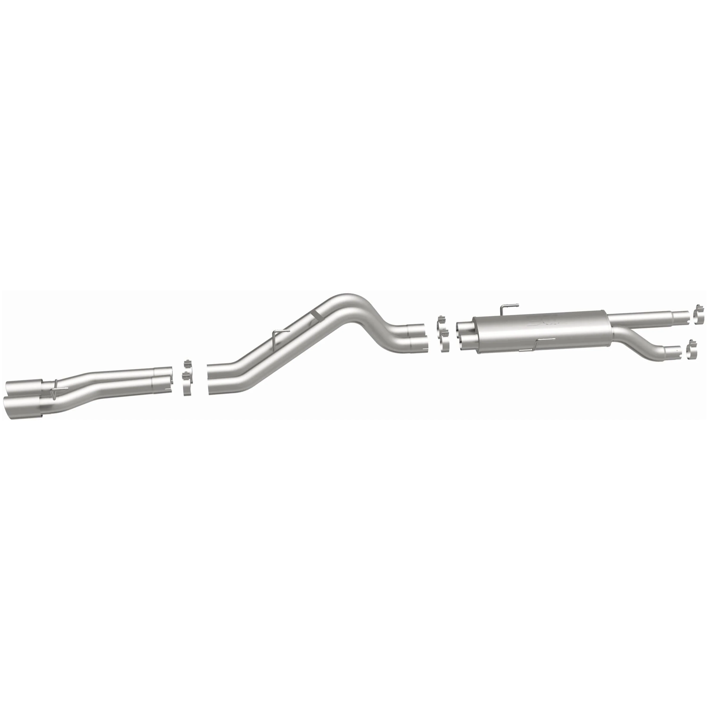 MagnaFlow 2004-2005 Dodge Ram 1500 8.3L Street Series Cat-Back Performance Exhaust System 15832 - Image 4