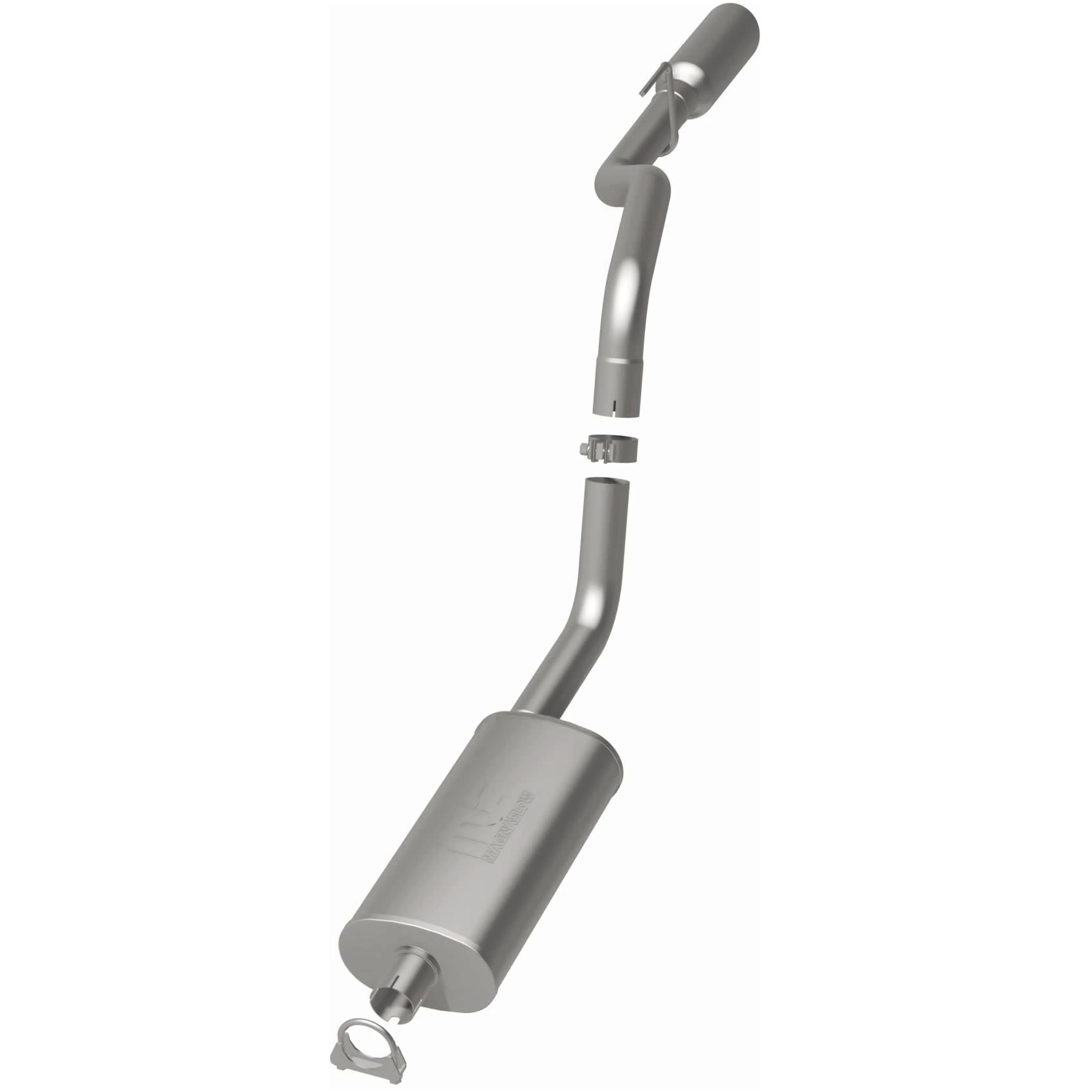 MagnaFlow 1999-2004 Jeep Grand Cherokee 4.0L | 1999-2004 Jeep Grand Cherokee 4.7L Street Series Cat-Back Performance Exhaust System 15859 - Image 3
