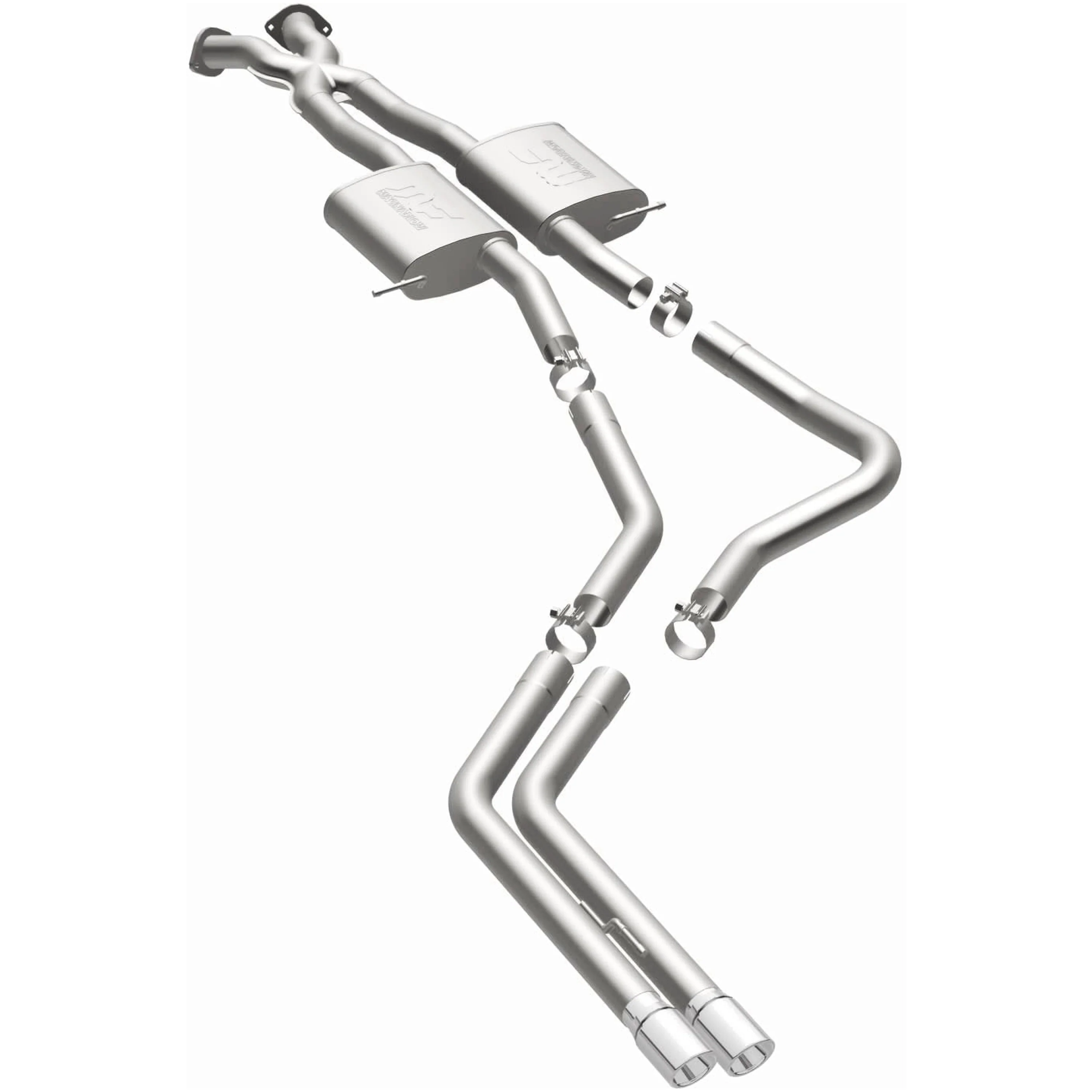 MagnaFlow 2004 Pontiac GTO 5.7L Street Series Cat-Back Performance Exhaust System 15868 - Image 2