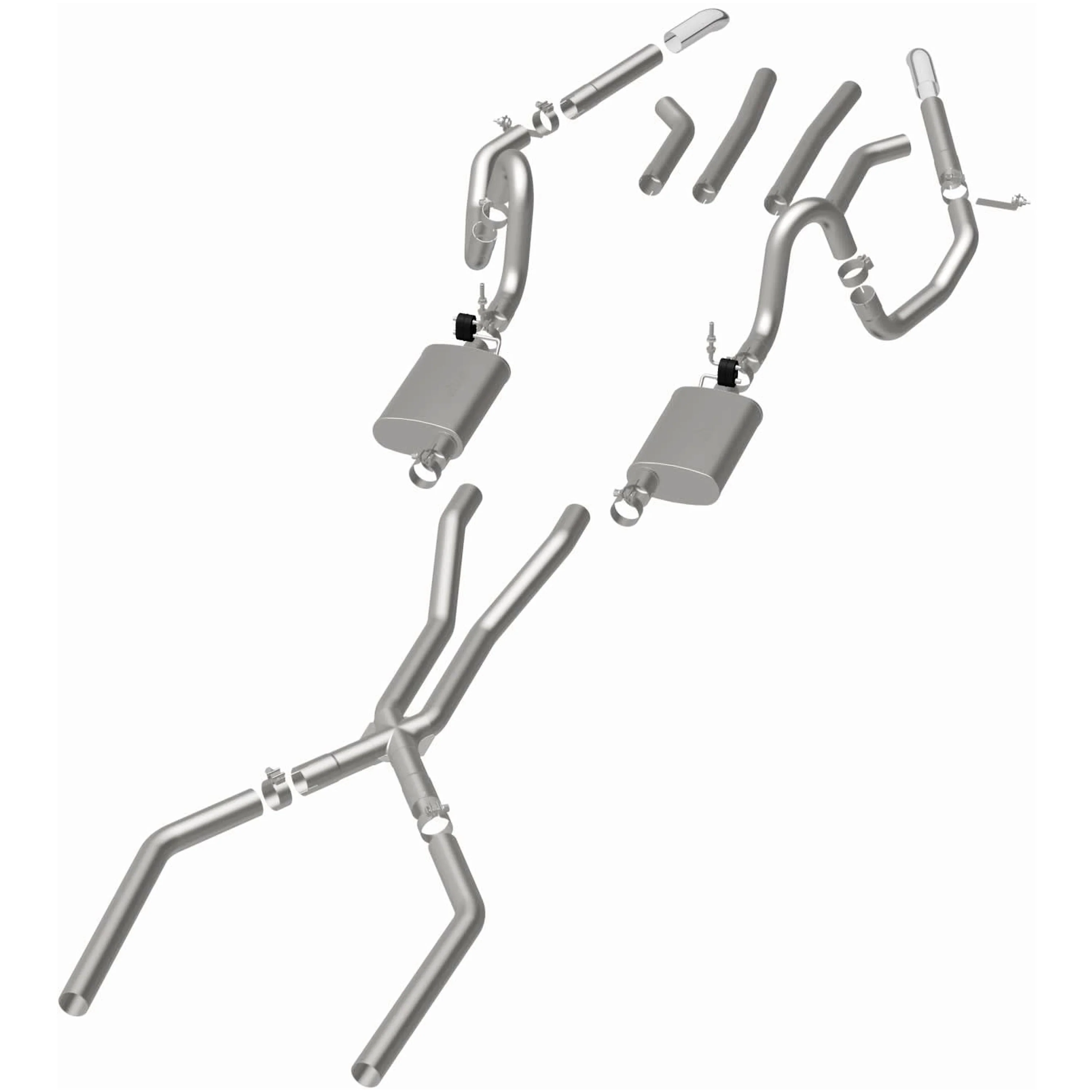 MagnaFlow Street Series Performance Exhaust System 15894 - Image 3