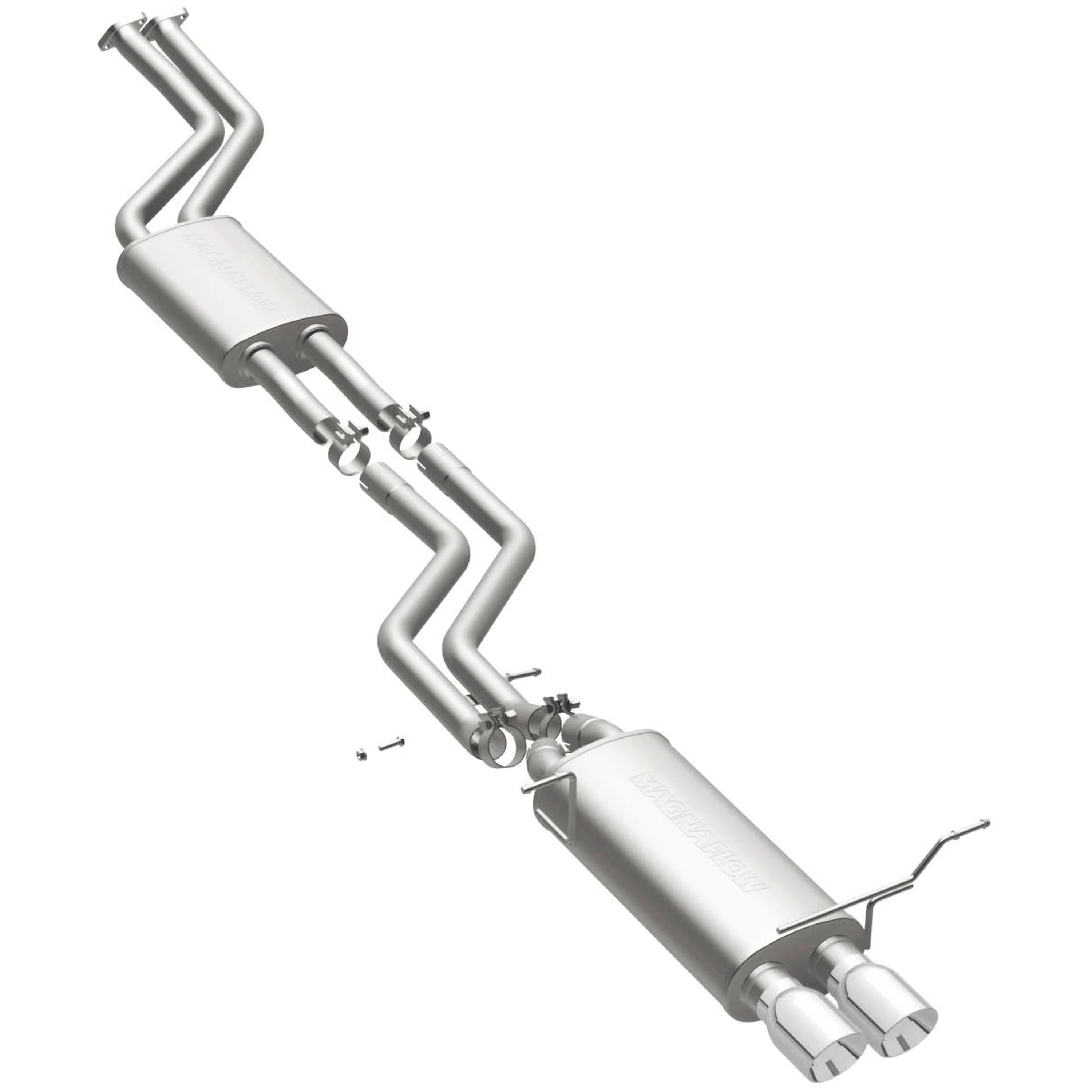 MagnaFlow 2001-2002 BMW Z3 3.0L | 2001-2002 BMW Z3 2.5L Touring Series Cat-Back Performance Exhaust System 16465 - Image 2