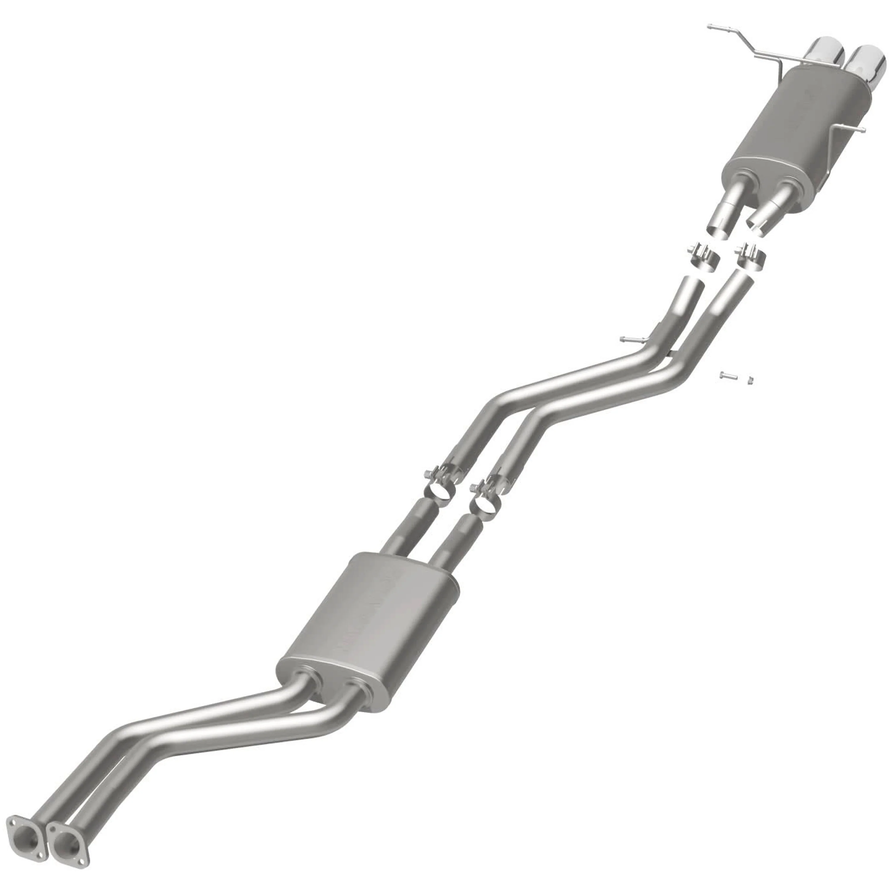 MagnaFlow 2001-2002 BMW Z3 3.0L | 2001-2002 BMW Z3 2.5L Touring Series Cat-Back Performance Exhaust System 16465 - Image 3
